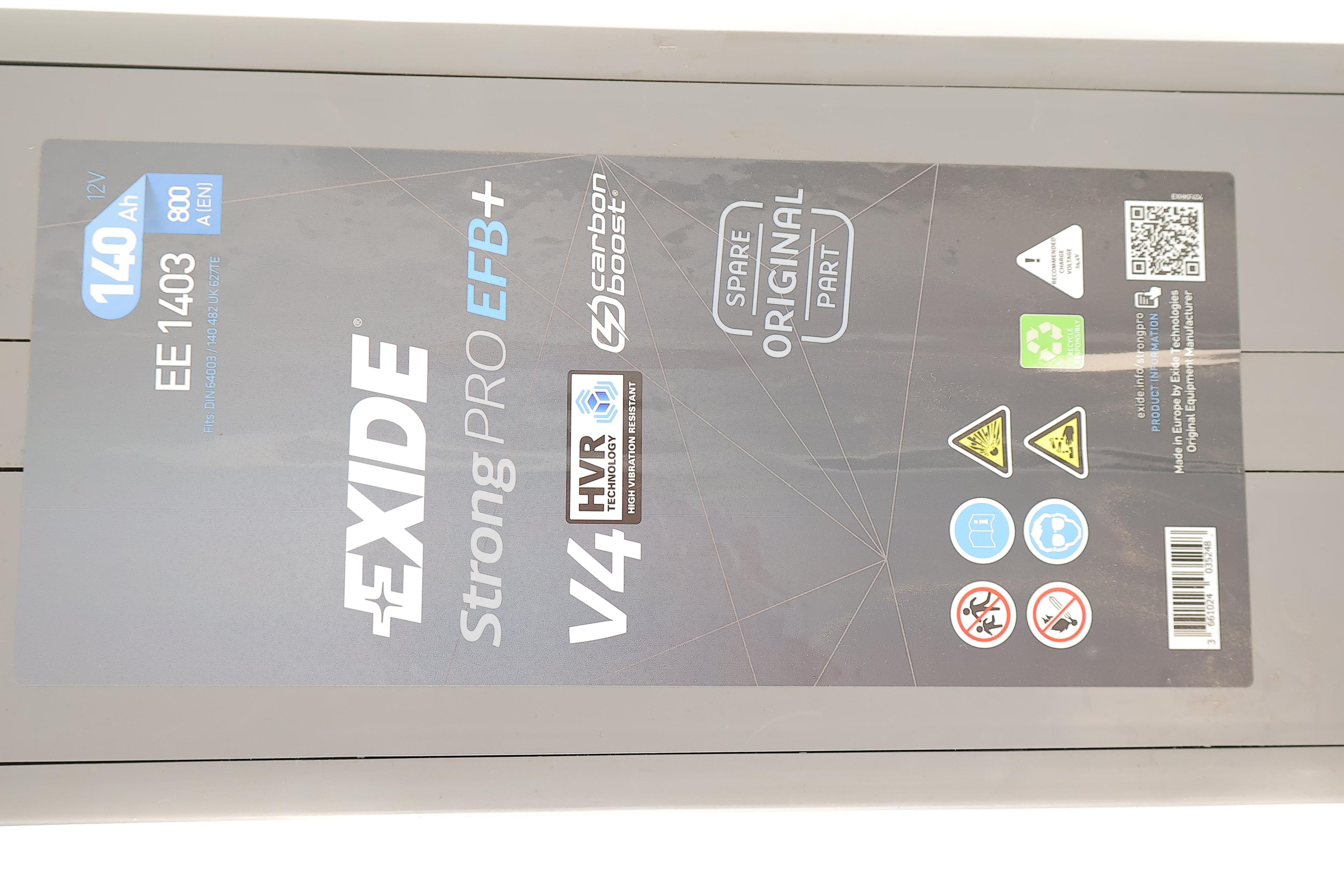 Акумуляторна батарея 140Ah/800A (513x189x223/+L/B00/B0) Strong Pro EFB+