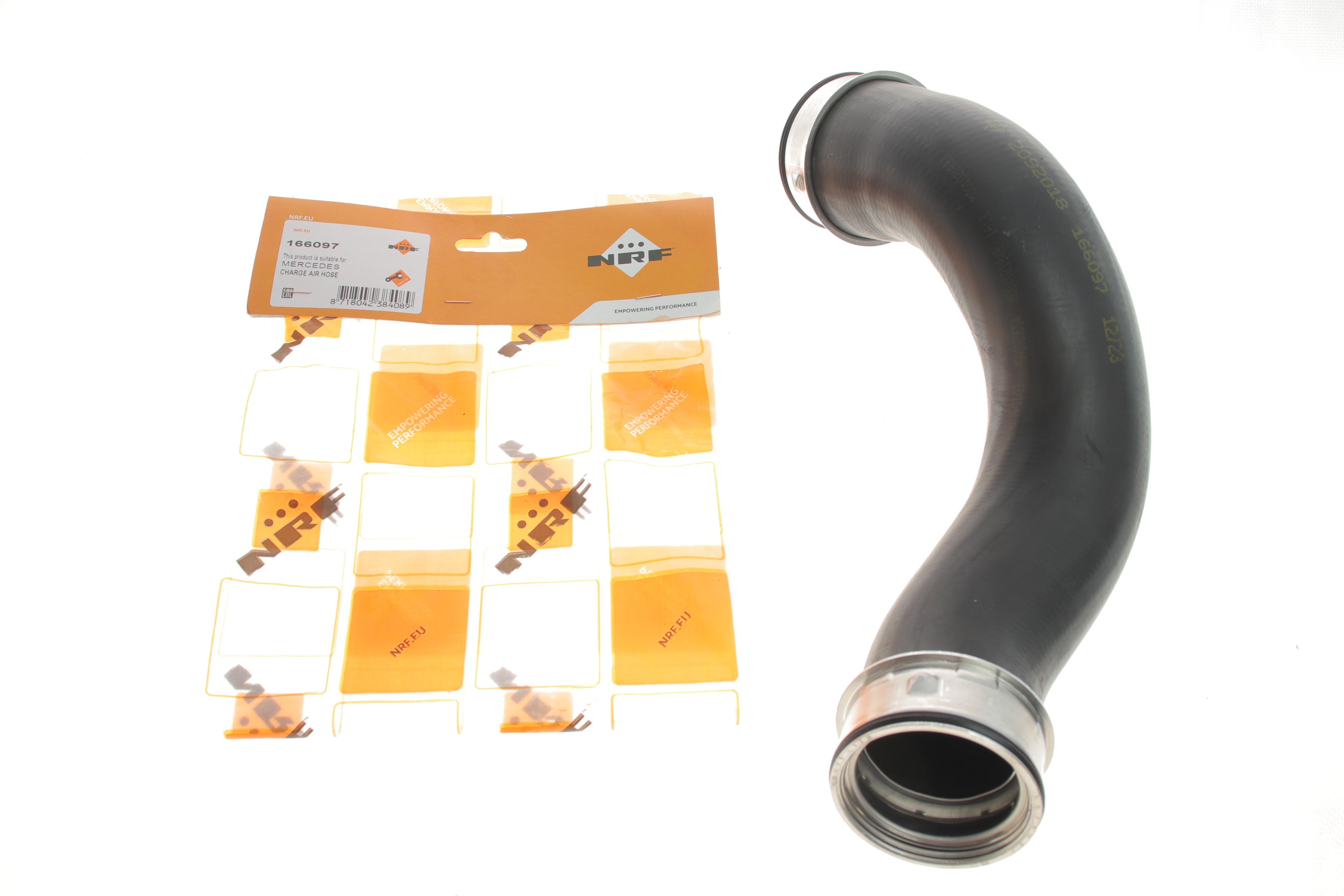 Патрубок інтеркулера (R) MB E-class (W210/W211) 2.2-2.7 CDI 96-08 (OM611/OM647)