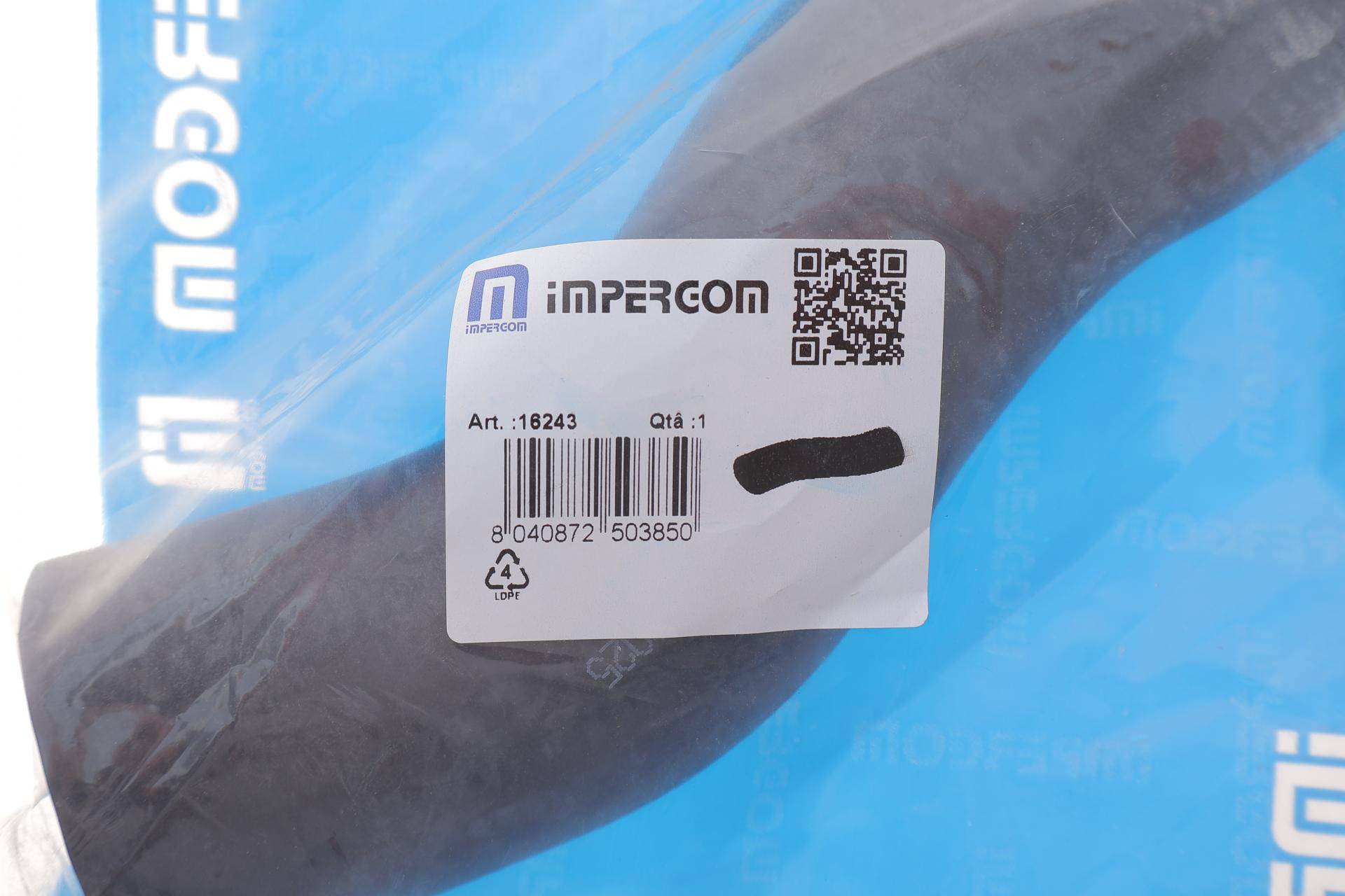 Патрубок інтеркулера (нижній) (R) Citroen Jumper/Fiat Ducato 2.2HDi/3.0HDi/2.3D 06-