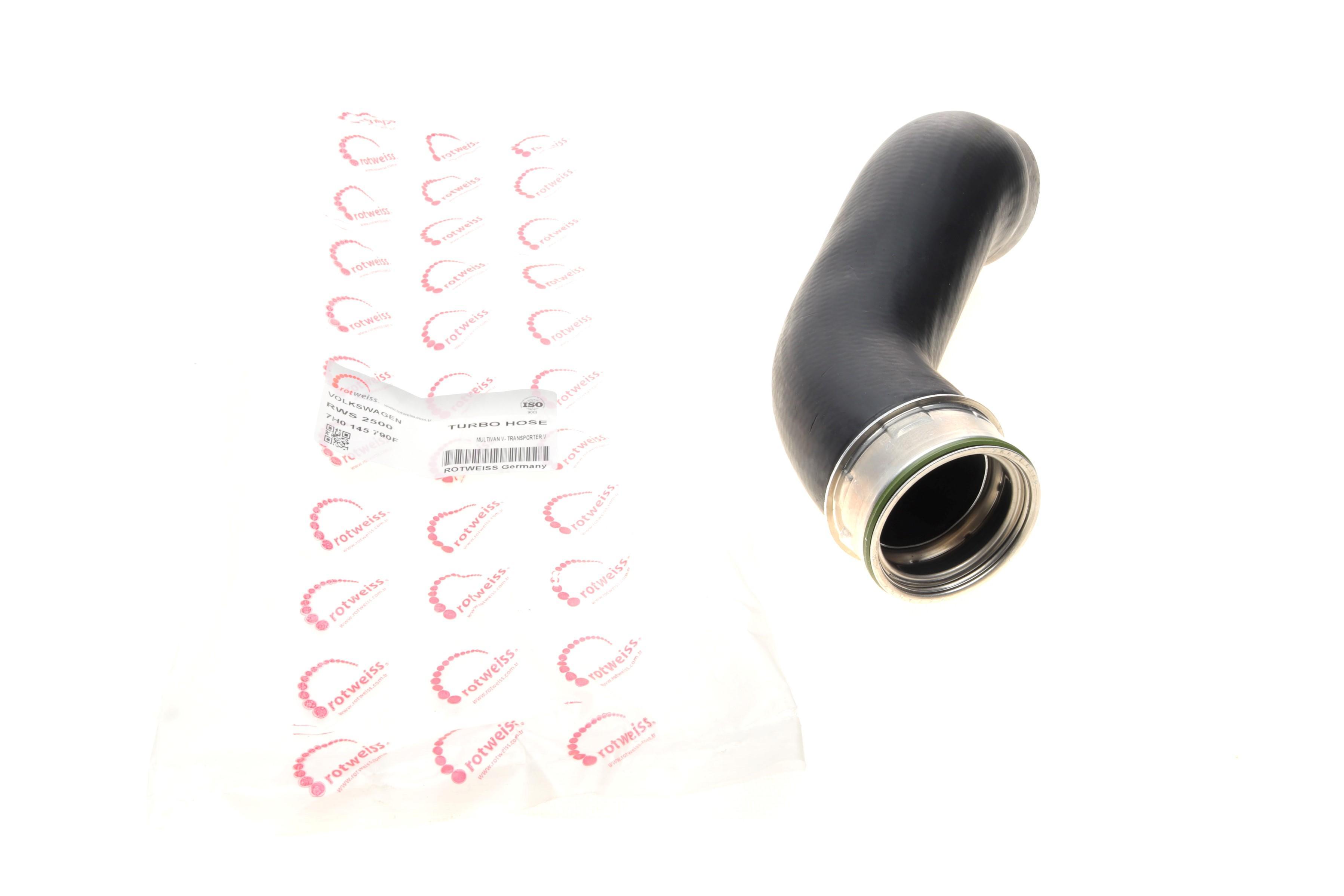 Патрубок інтеркулера (L) VW T5 2.5TDI 06-09