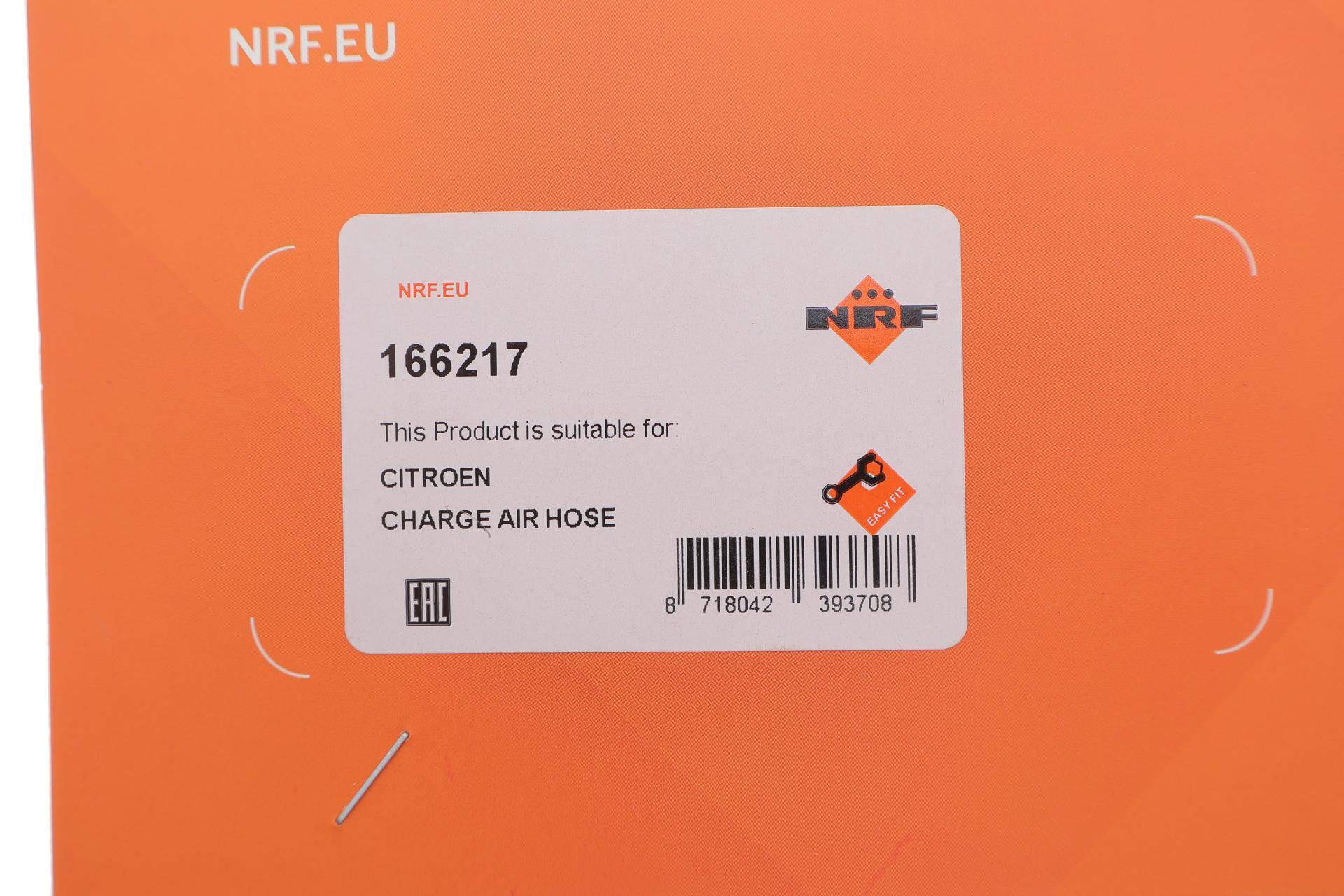 Патрубок інтеркулера (R) (середній) Peugeot Partner 2.0HDi 00-08/Fiat Scudo 1.6 D Multijet 07-16