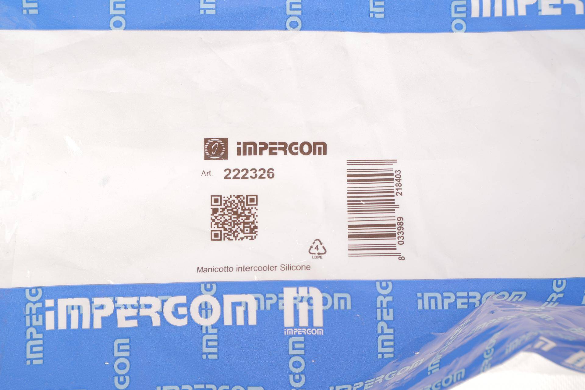 Патрубок інтеркулера Peugeot Partner 1.6HDi 08-