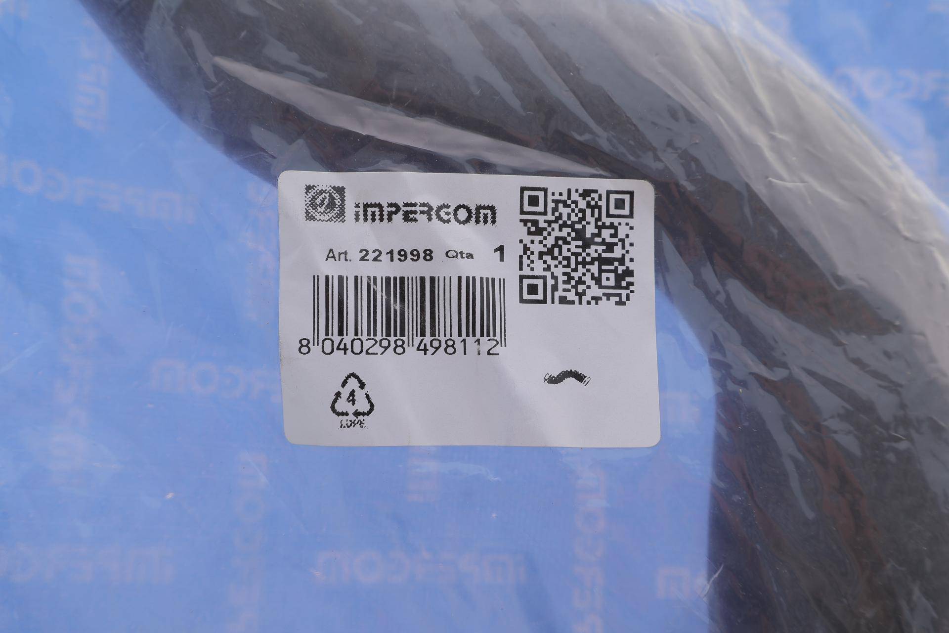 Патрубок інтеркулера VW Passat/Jetta 1.9TDI/2.0FSI 05-10