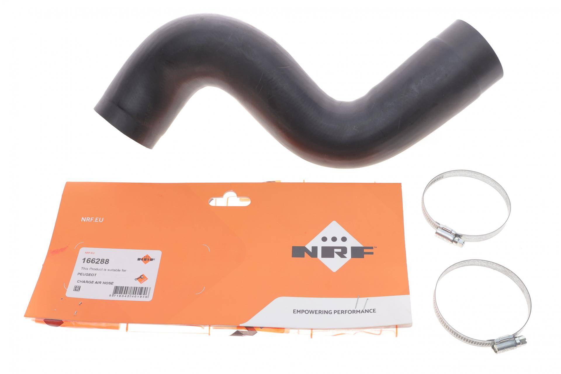 Патрубок інтеркулера (нижній) Citroen C5/Peugeot 407 2.0HDi 08-