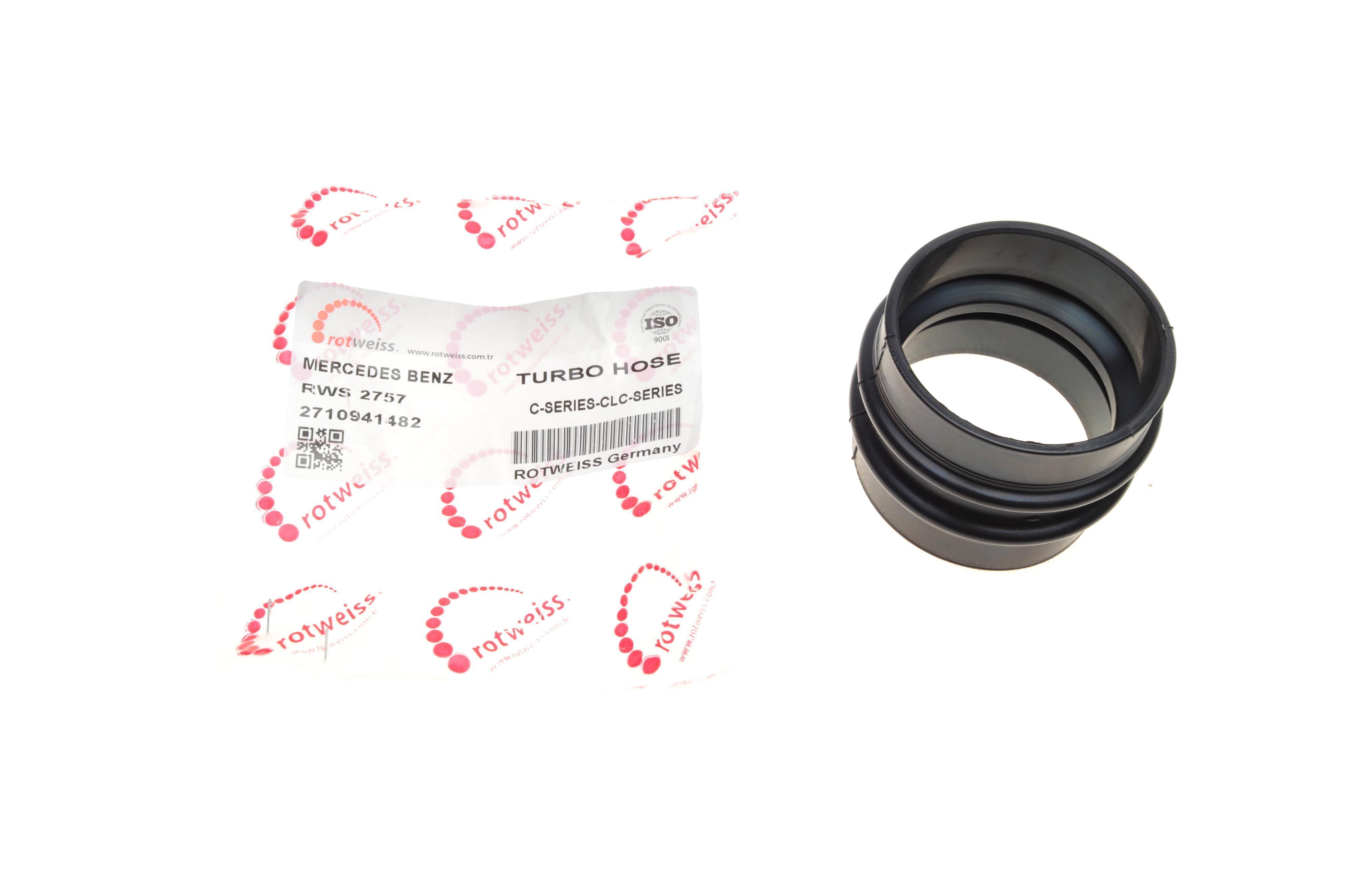 Патрубок інтеркулера MB C-class (W203/W204)/E-class (W211/W212) 1.8 02-15 (M271)