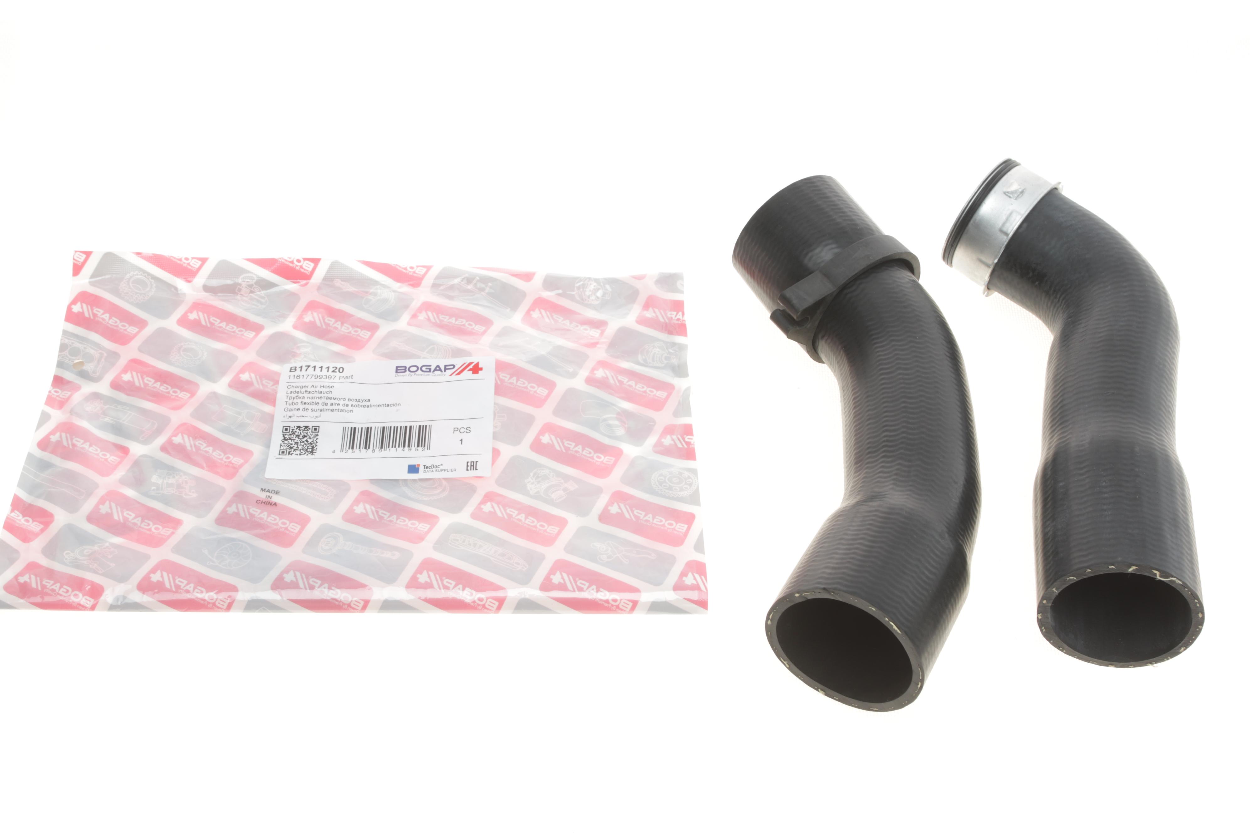 Патрубок інтеркулера (L) BMW 3 (E46) 2.0d 98-05 (M47)