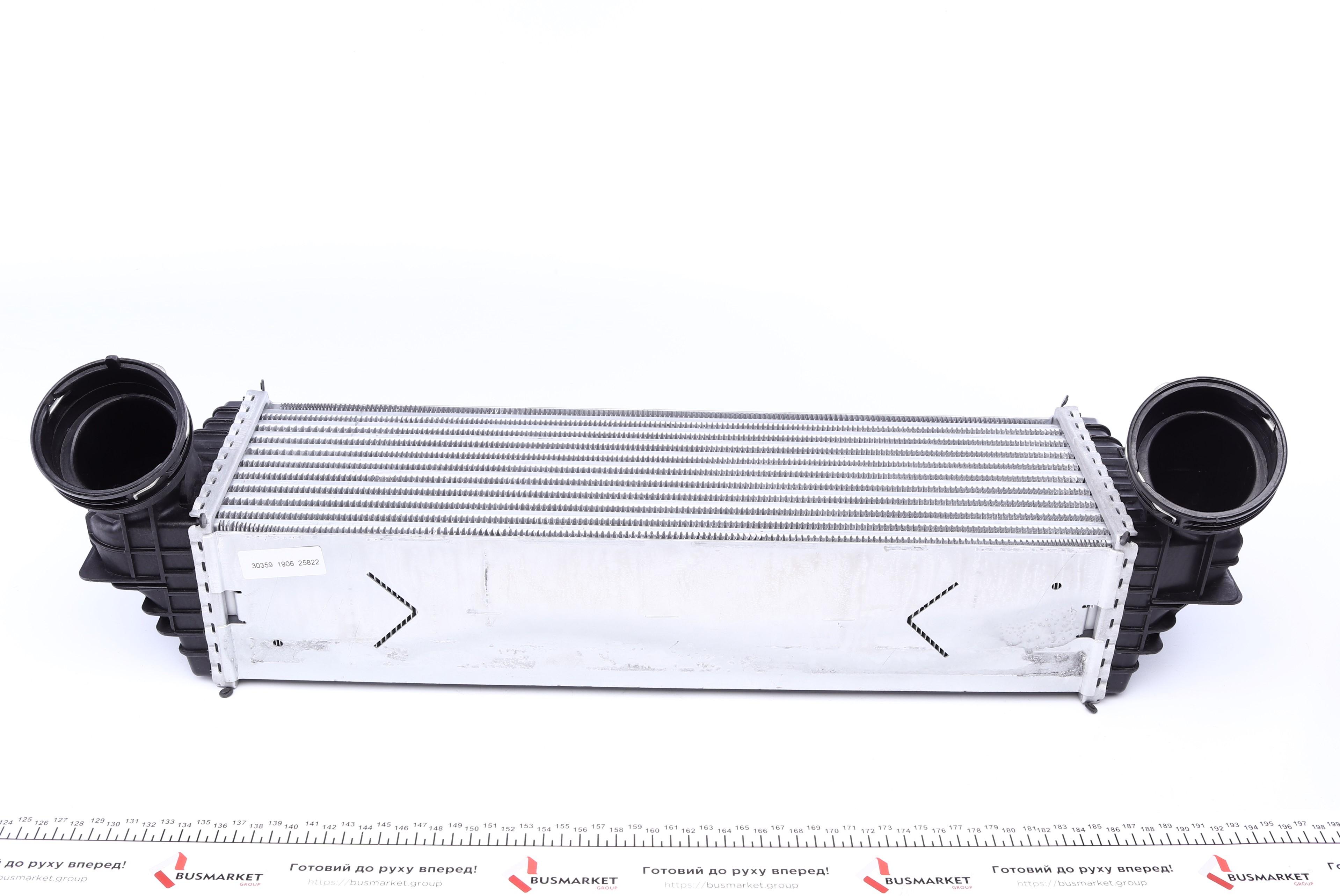 Радіатор інтеркулера BMW (F16/F86)/ X5 (E70/F15/F85)/X6 (E71/E72) 2.0D/3.0D 07-