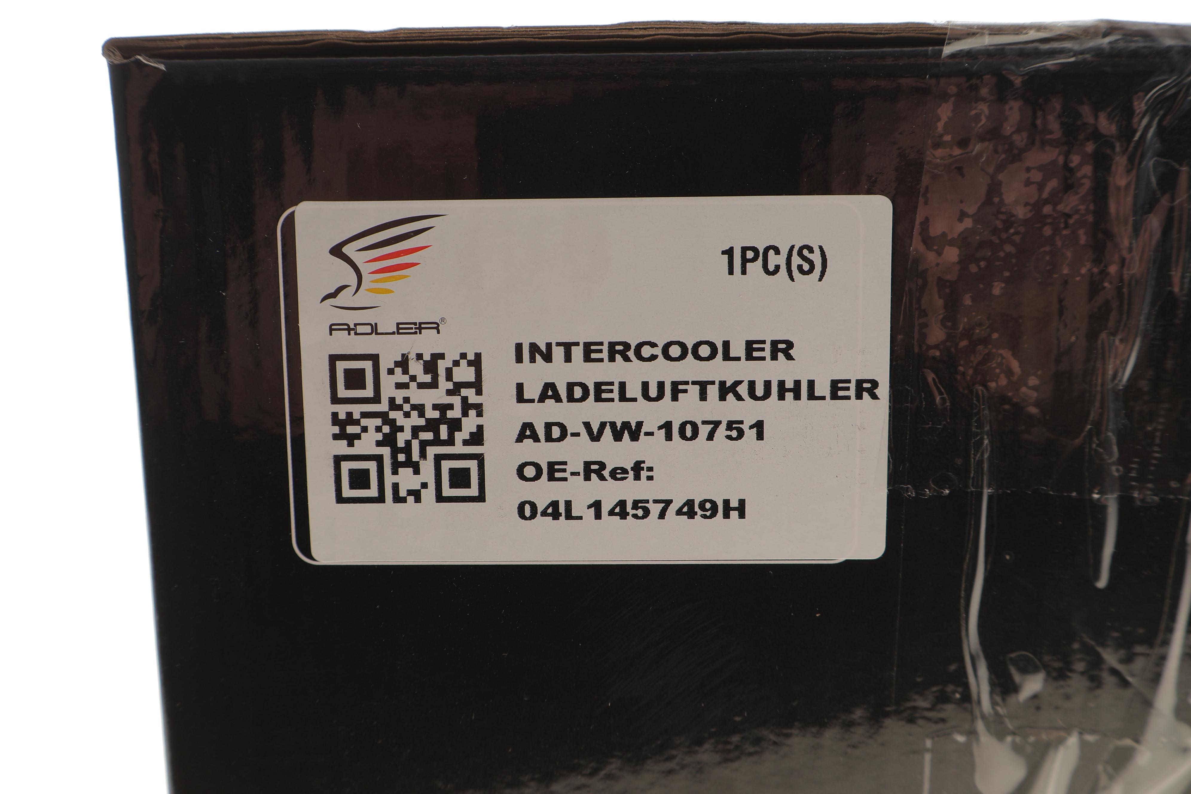 Радіатор інтеркулера VW Crafter/T6 2.0 TDI 16-