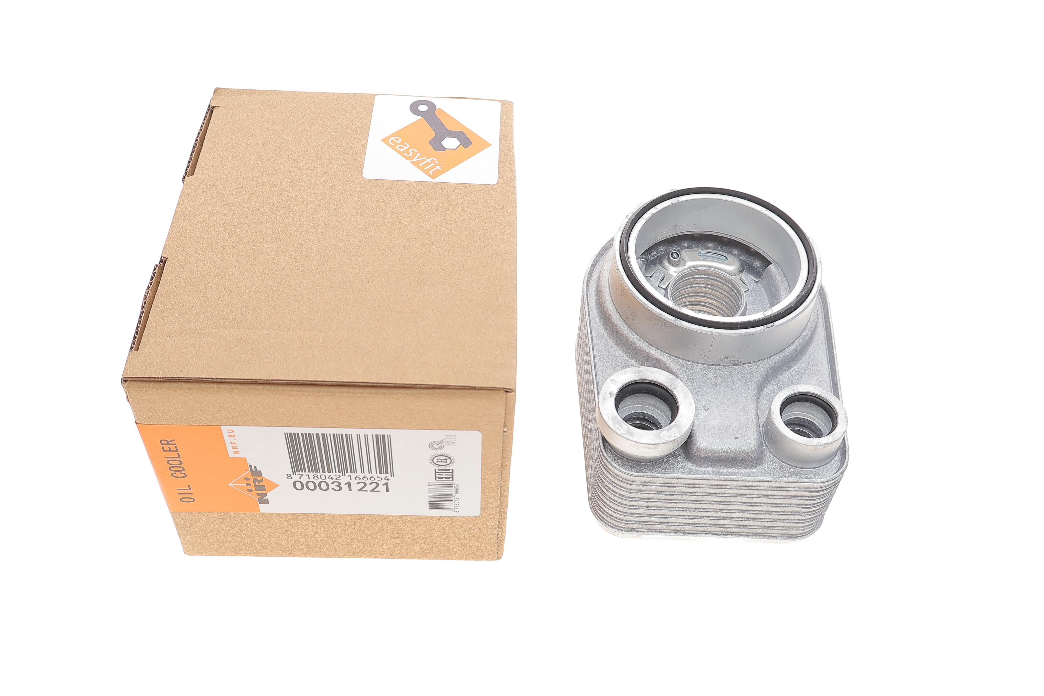 Радіатор масляний Renault Kangoo/Megane II/III 1.5dCi 02- (теплообмінник)