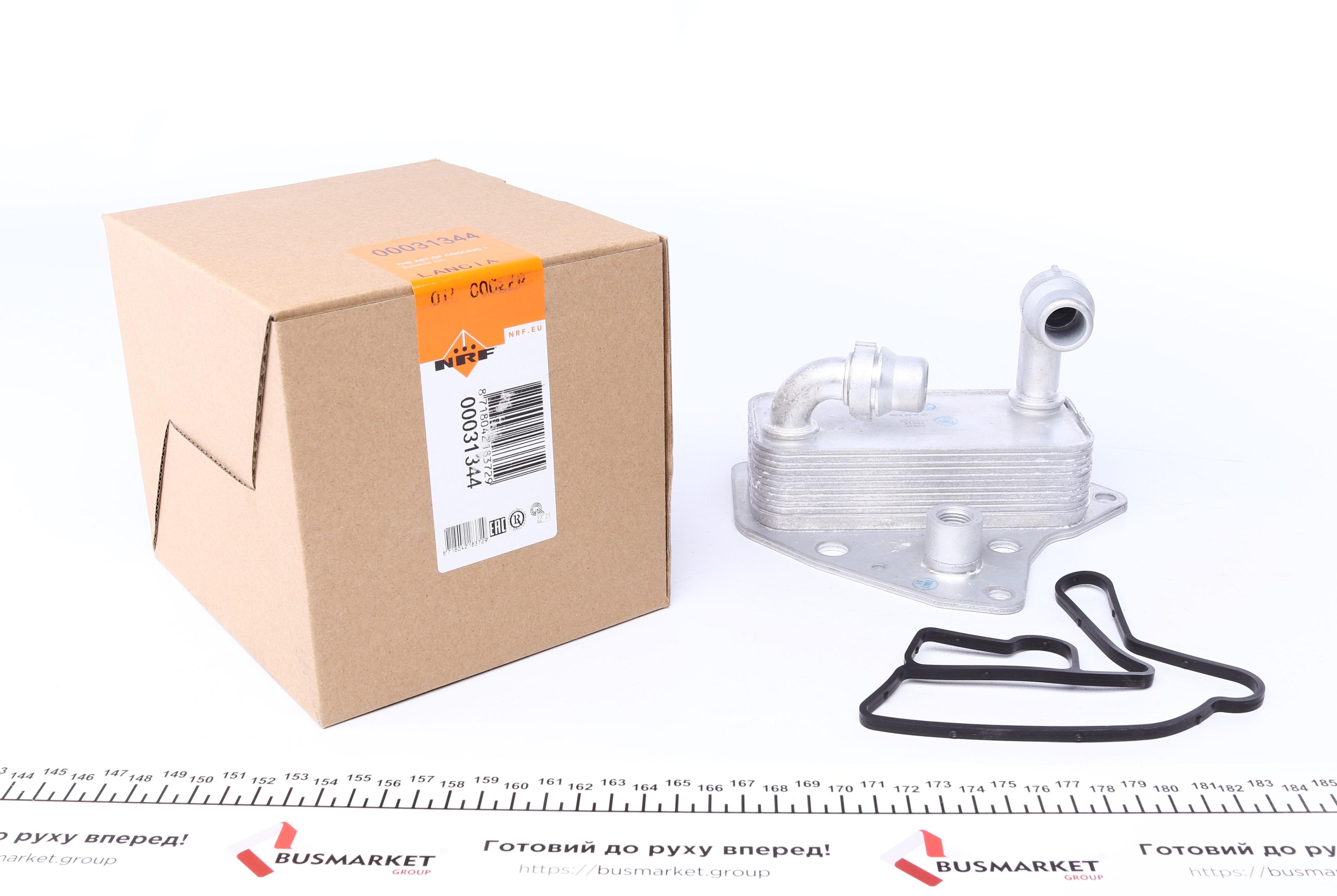 Радіатор масляний Fiat Doblo 1.6D 07- (теплообмінник)