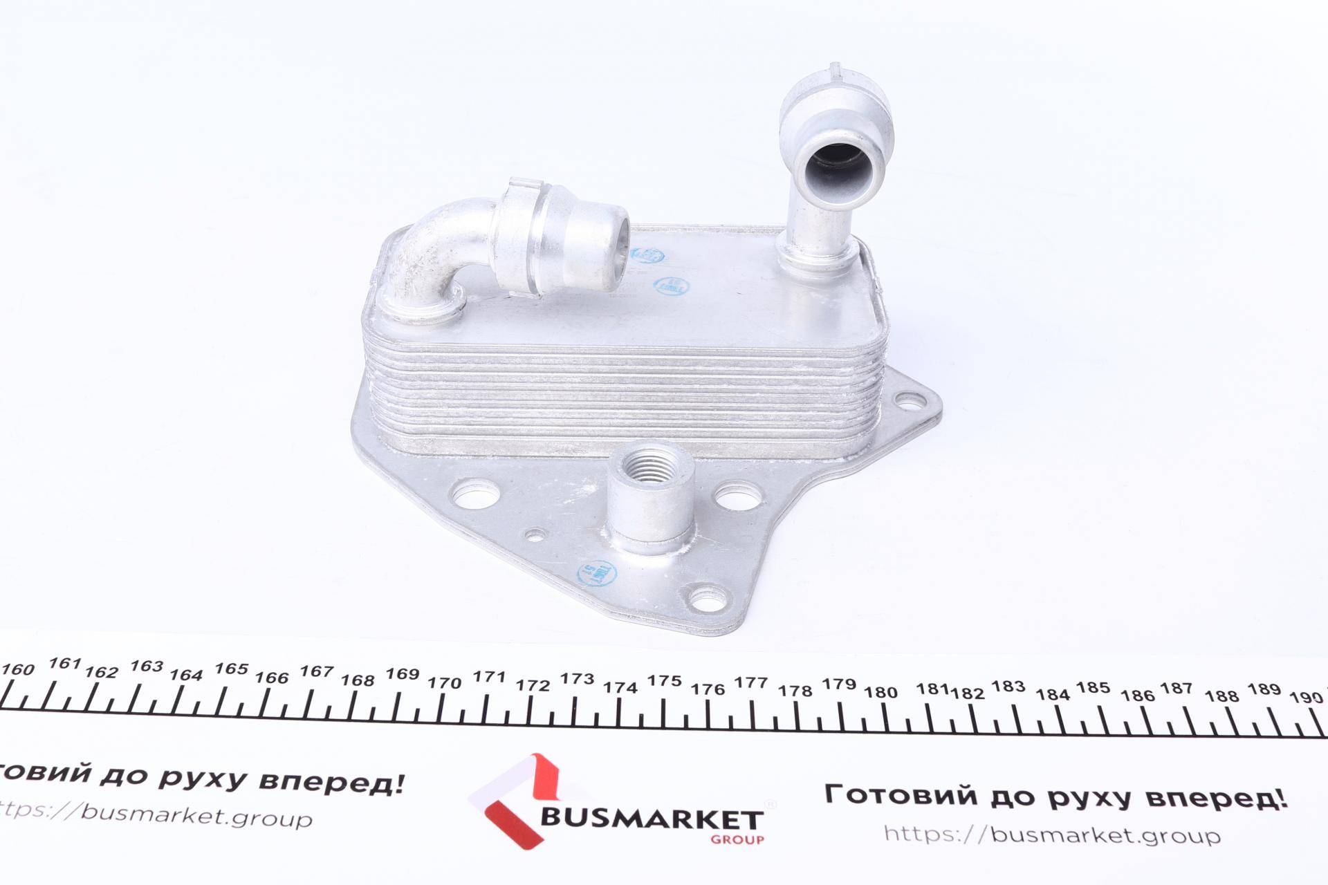 Радіатор масляний Fiat Doblo 1.6D 07- (теплообмінник)