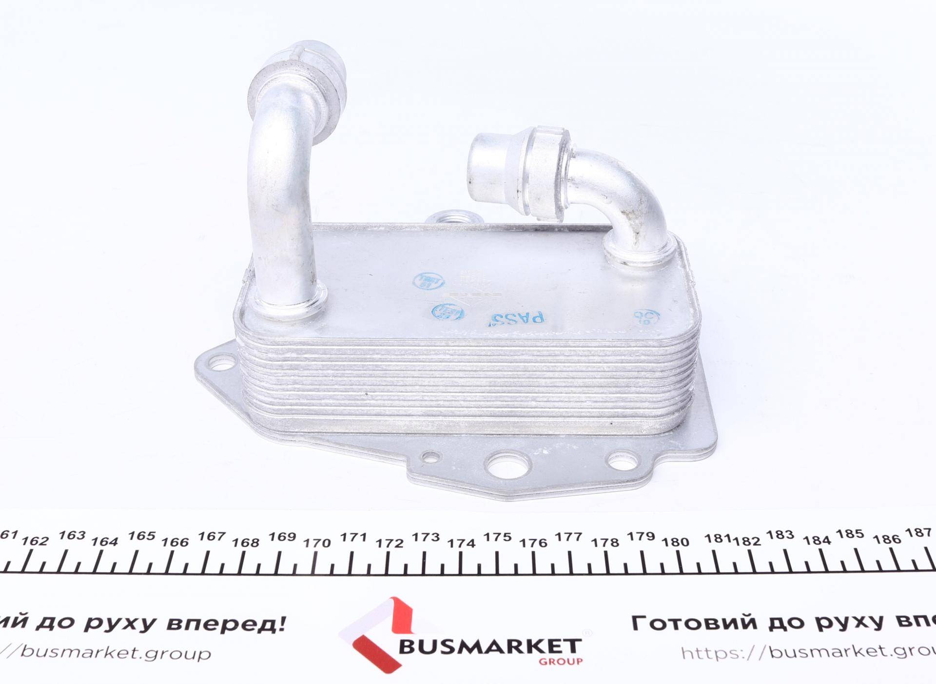 Радіатор масляний Fiat Doblo 1.6D 07- (теплообмінник)