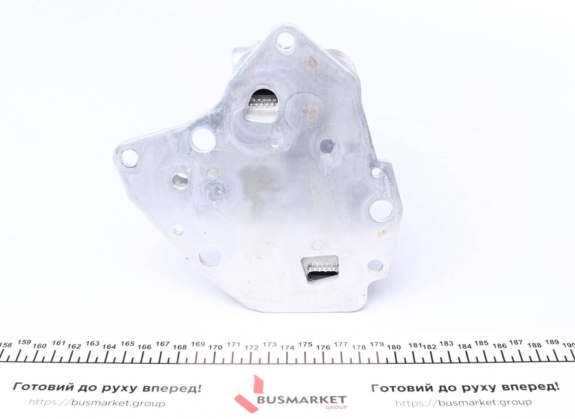 Радіатор масляний Fiat Doblo 1.6D 07- (теплообмінник)