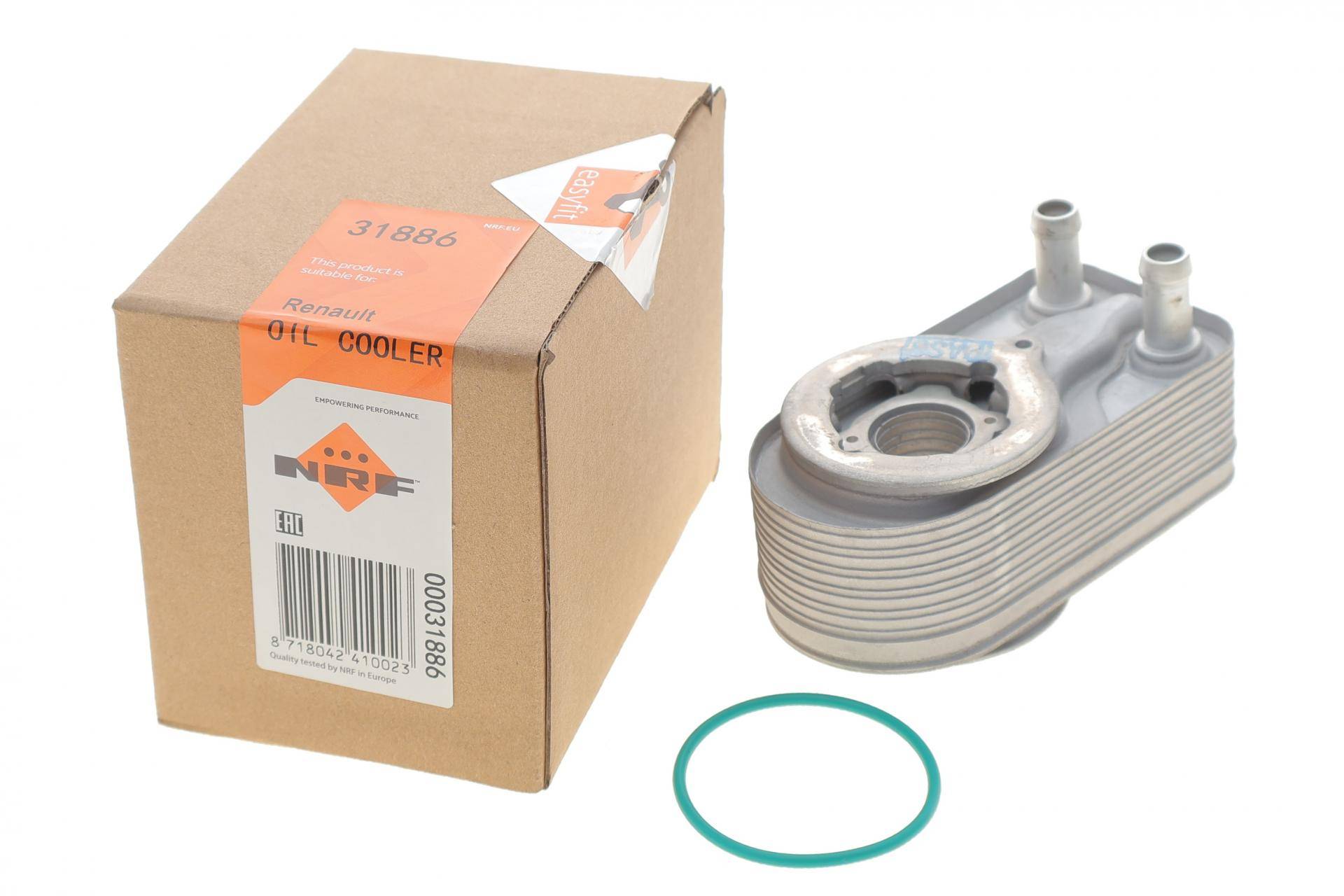 Радіатор масляний Dacia Logan/Sandero 1.2 12- (теплообмінник)