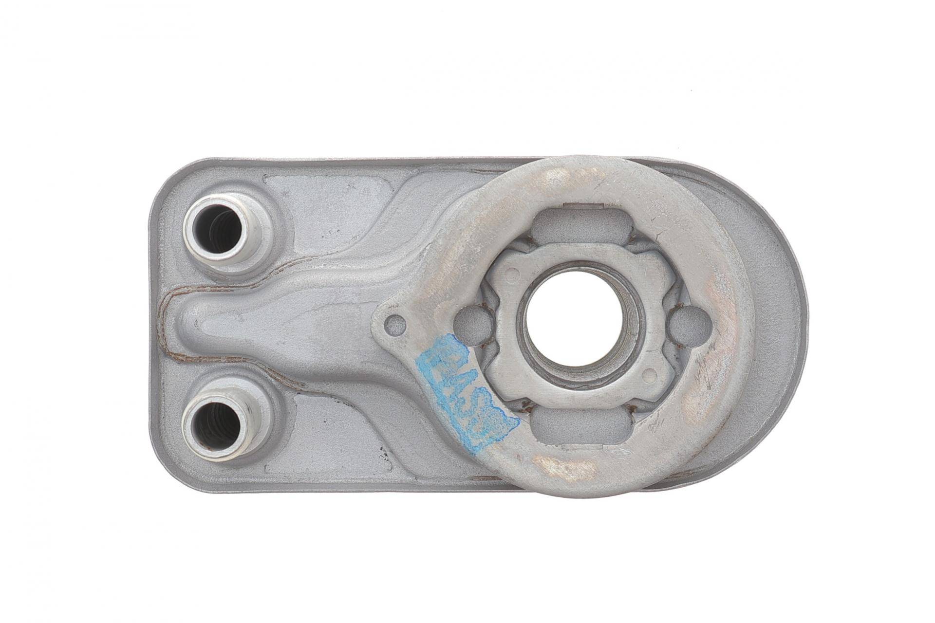 Радіатор масляний Dacia Logan/Sandero 1.2 12- (теплообмінник)