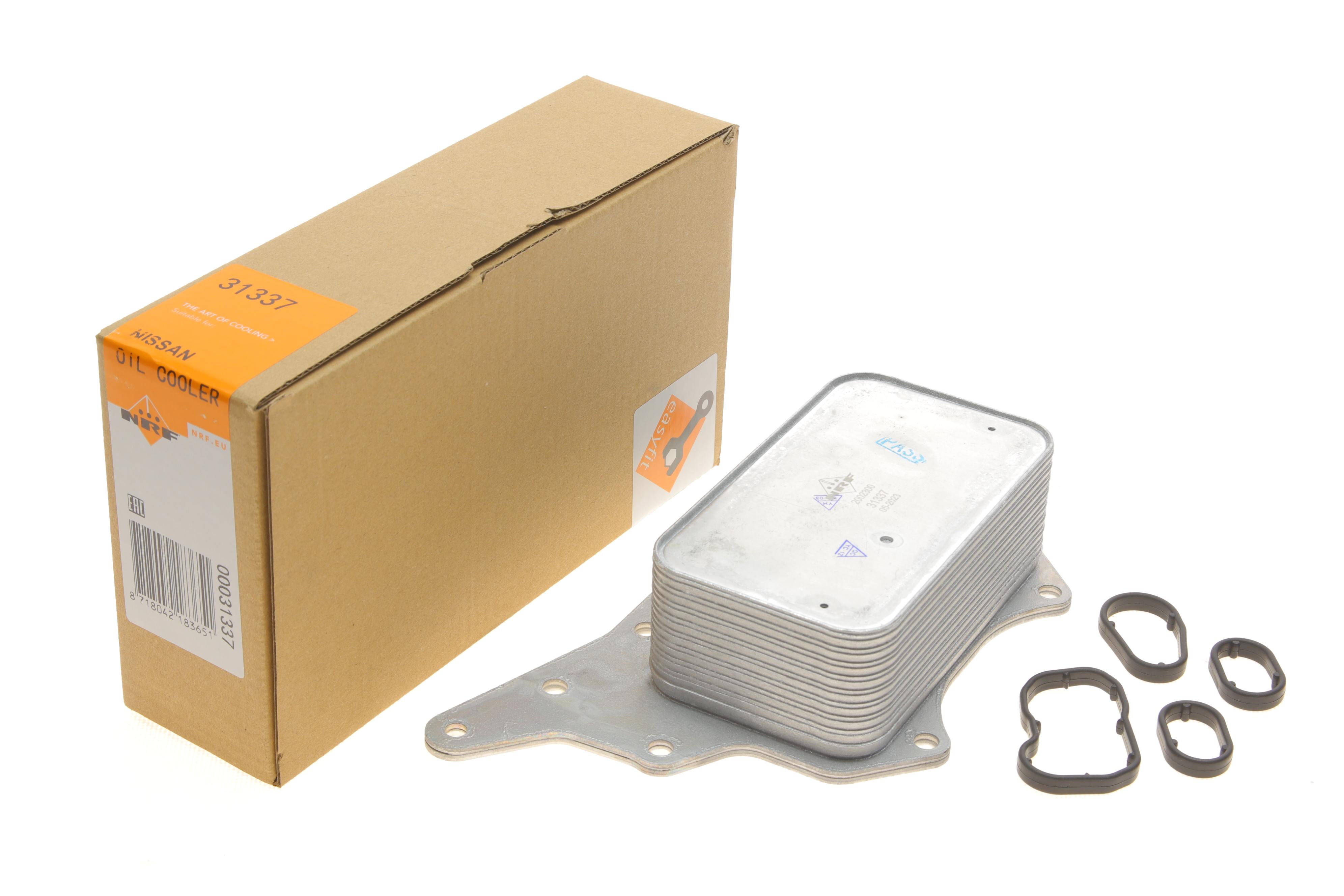 Радіатор масляний MB Vito/Opel Vivaro/Renault Trafic 1.6 CDTI/dCi 14- (теплообмінник)