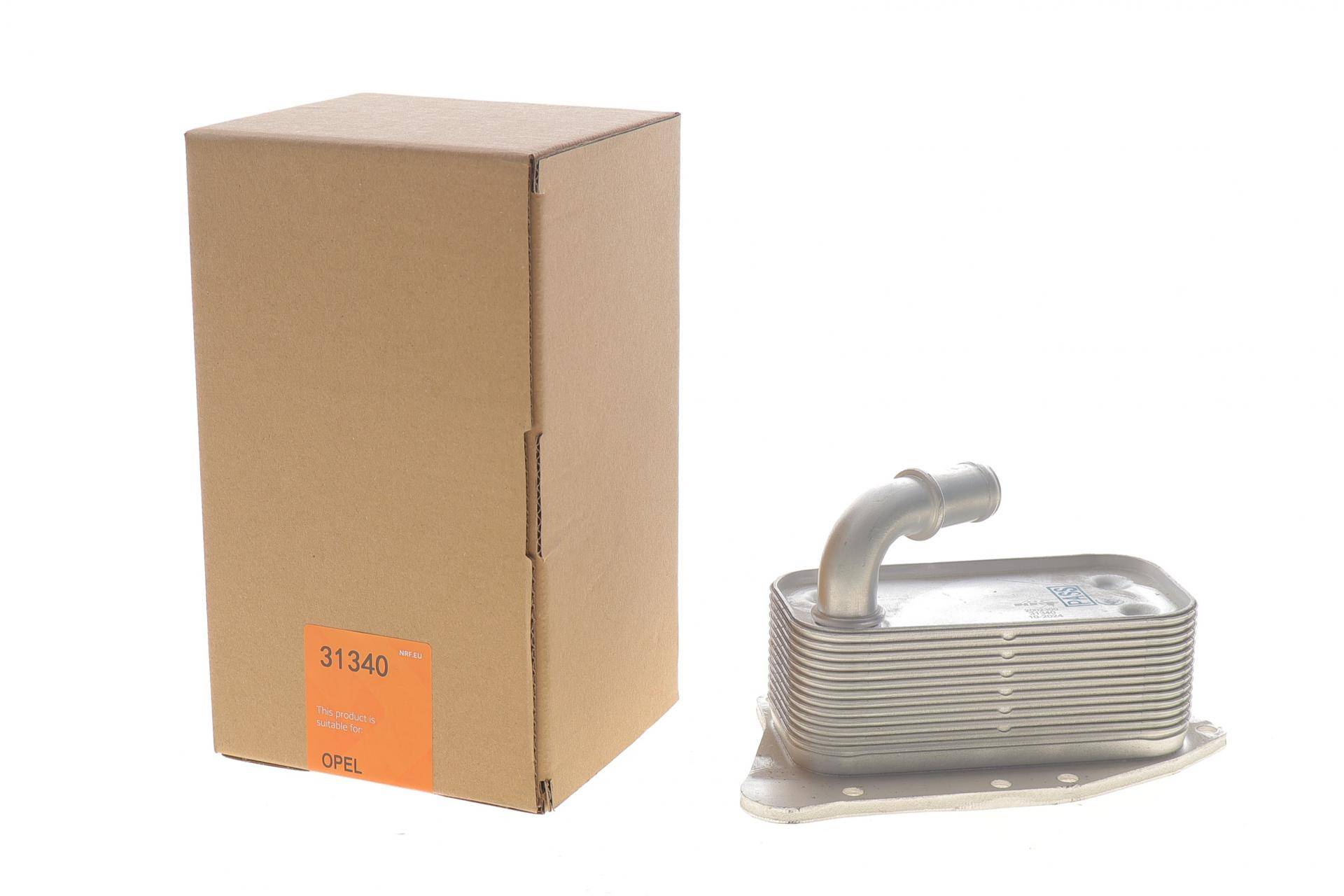 Радіатор масляний Chevrolet Cruze/Trax/Opel Astra J/Meriva 09- (теплообмінник)