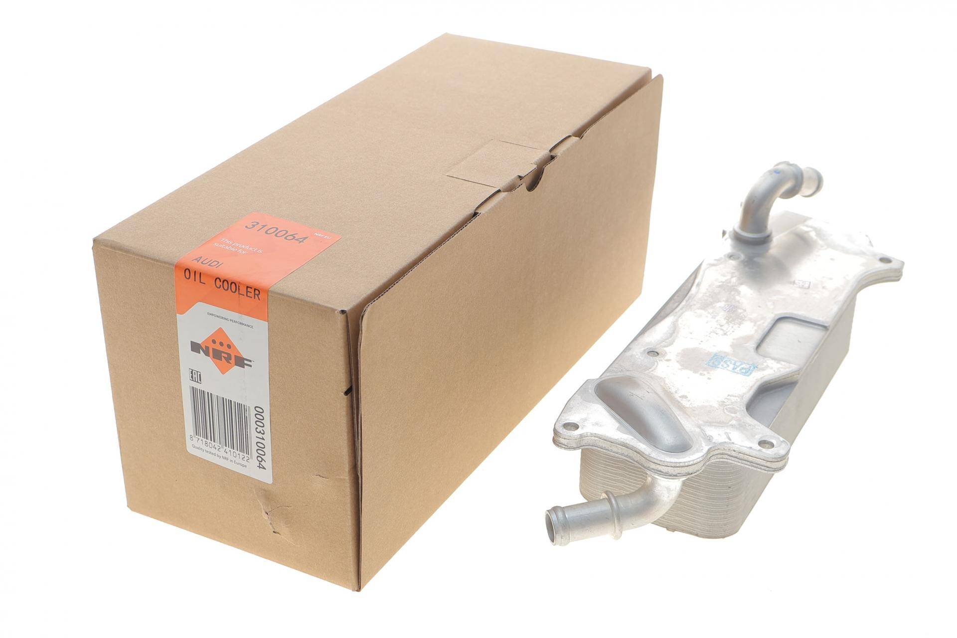 Радіатор масляний Audi A6 10-18 (теплообмінник)