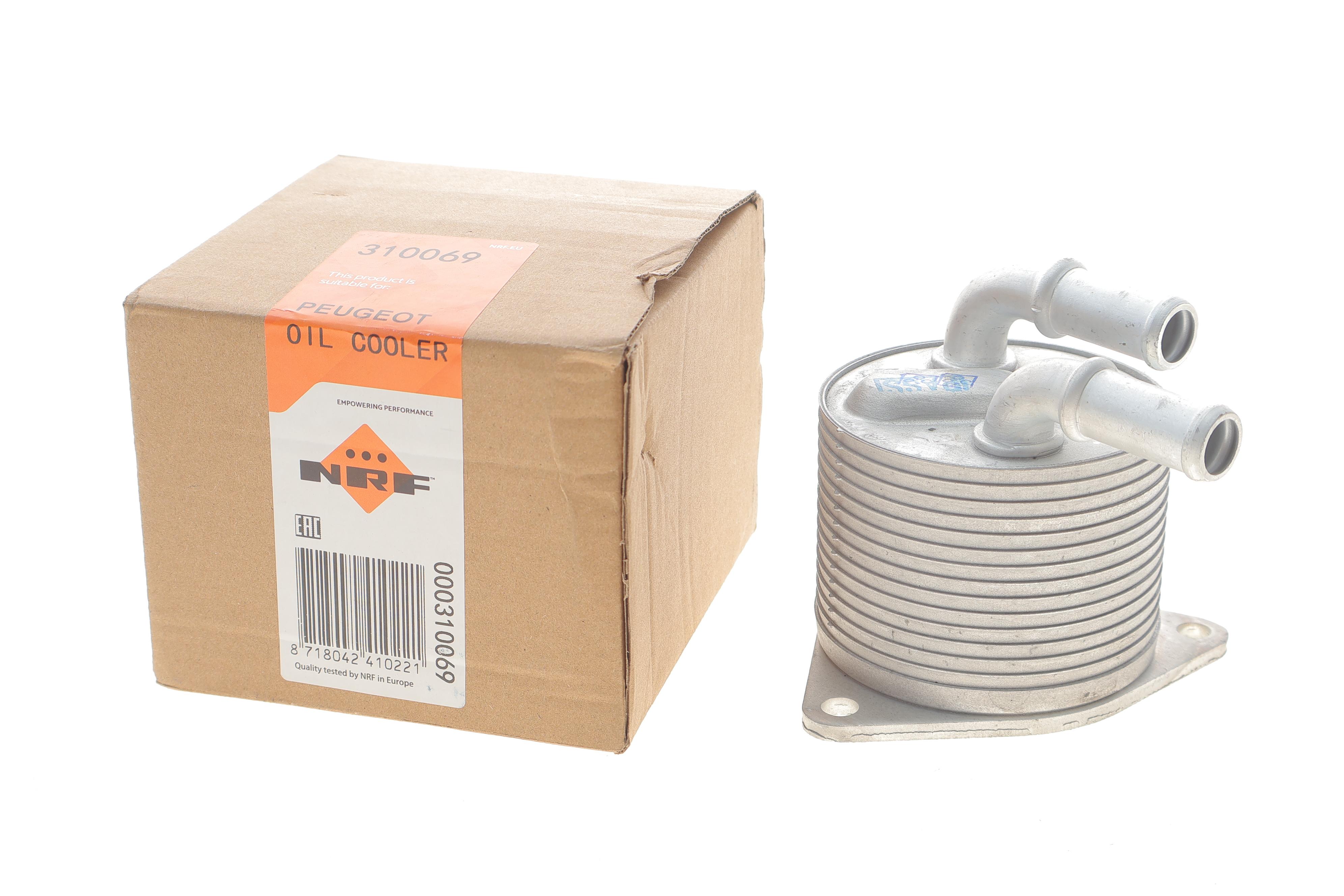 Радіатор масляний Citroen Jumpy/Peugeot Expert 2.0 BlueHDi 16- (теплообмінник)