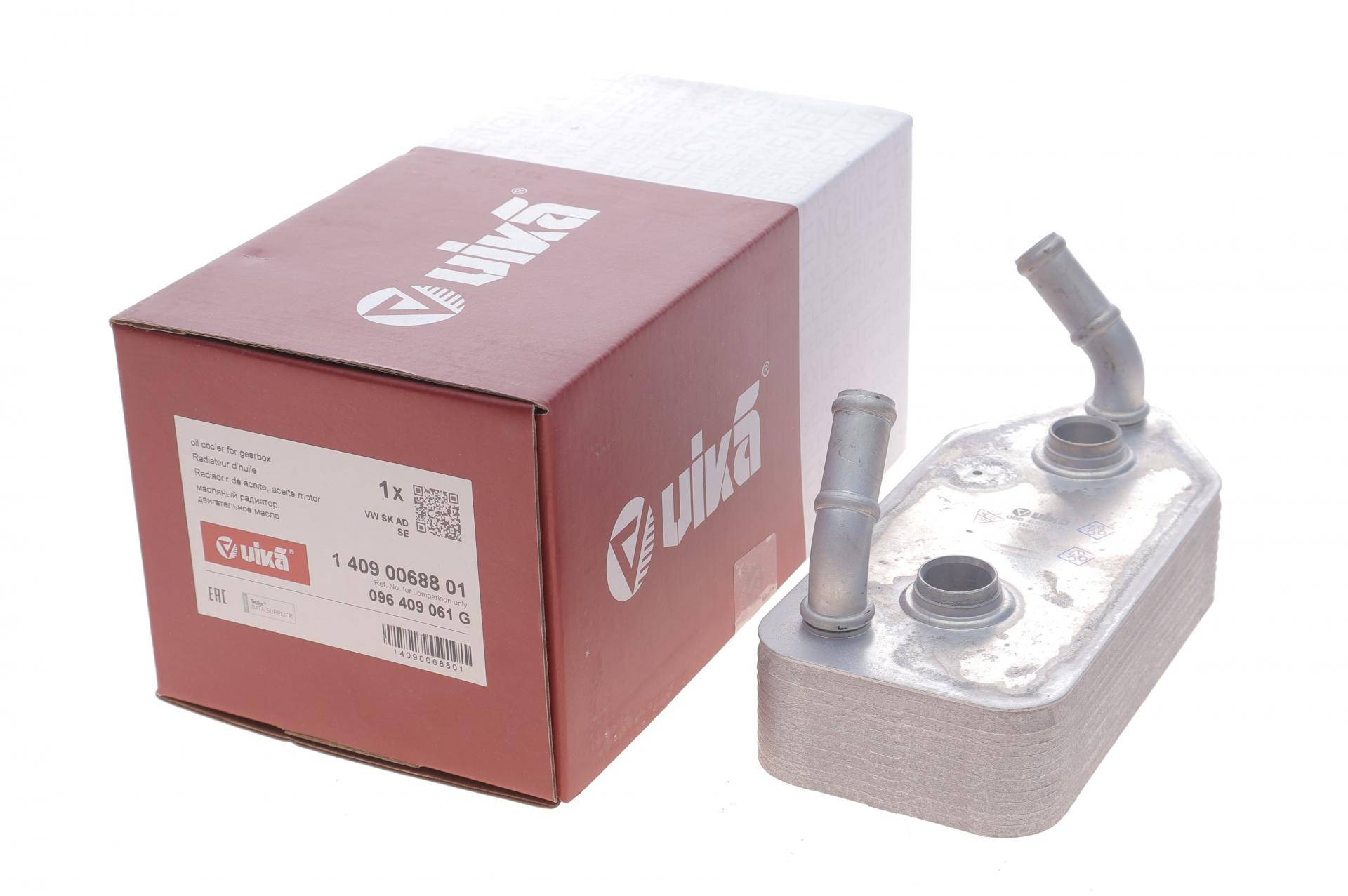 Радіатор масляний Skoda Octavia/Audi A3 96-10 (теплообмінник)