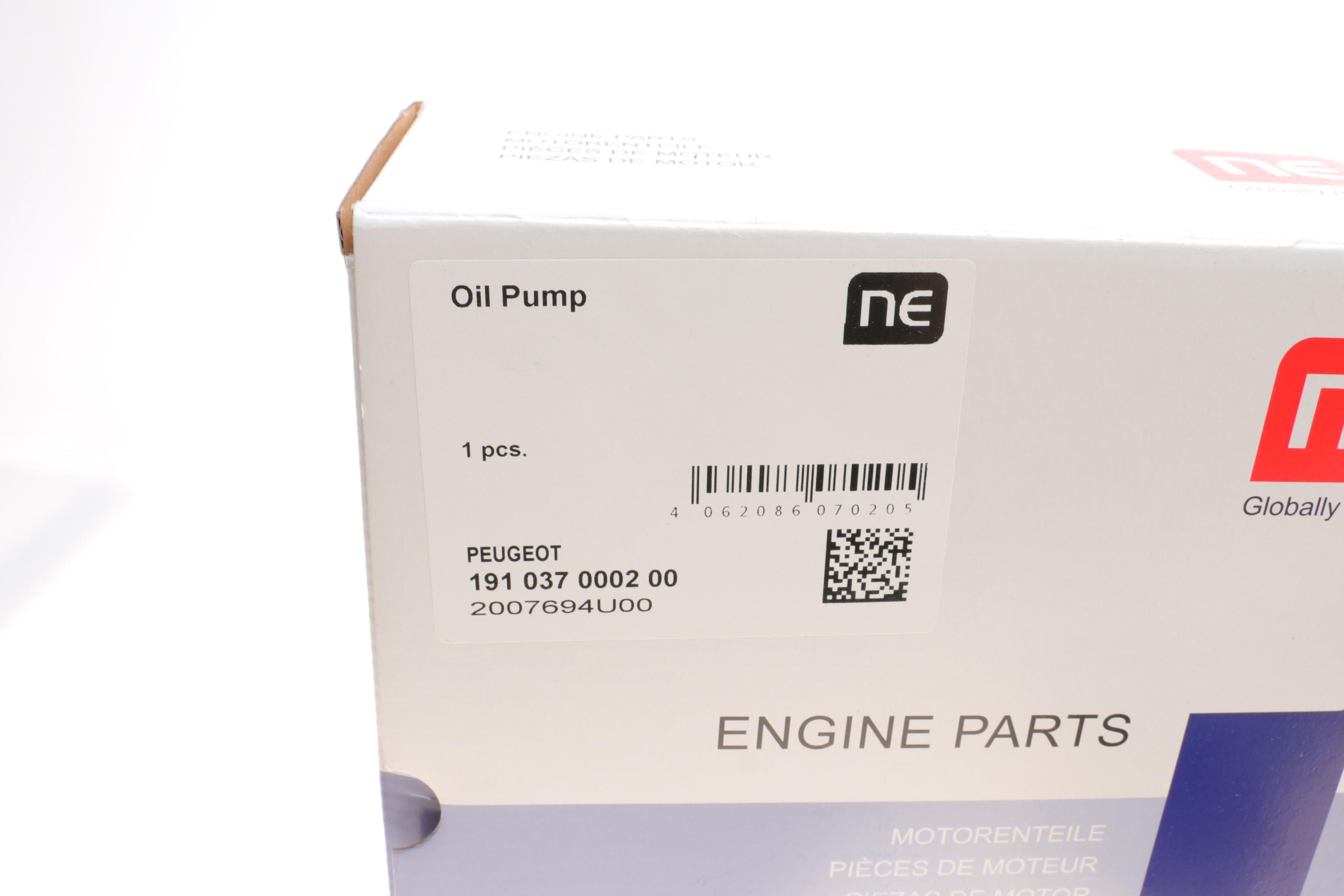 Насос масляний Citroen Berlingo/Nemo/Peugeot Partner 1.1-1.4i/1.4D/1.8D 96-15 = 5337010000