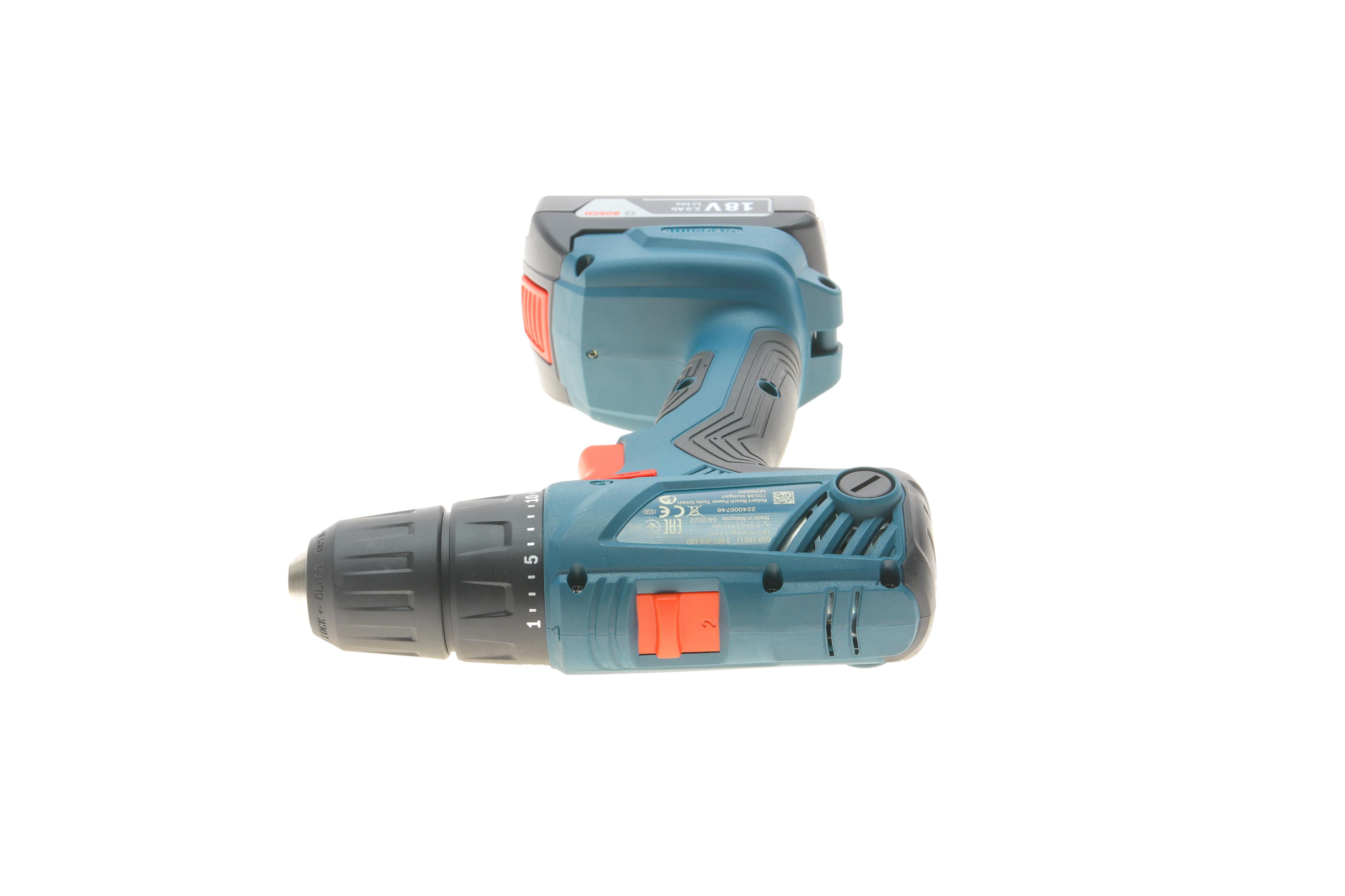 Шуруповерт акумуляторний (21-54 Nm/18V) I = 0–500 об./ II = 0–1900 об. (знято з постачання)