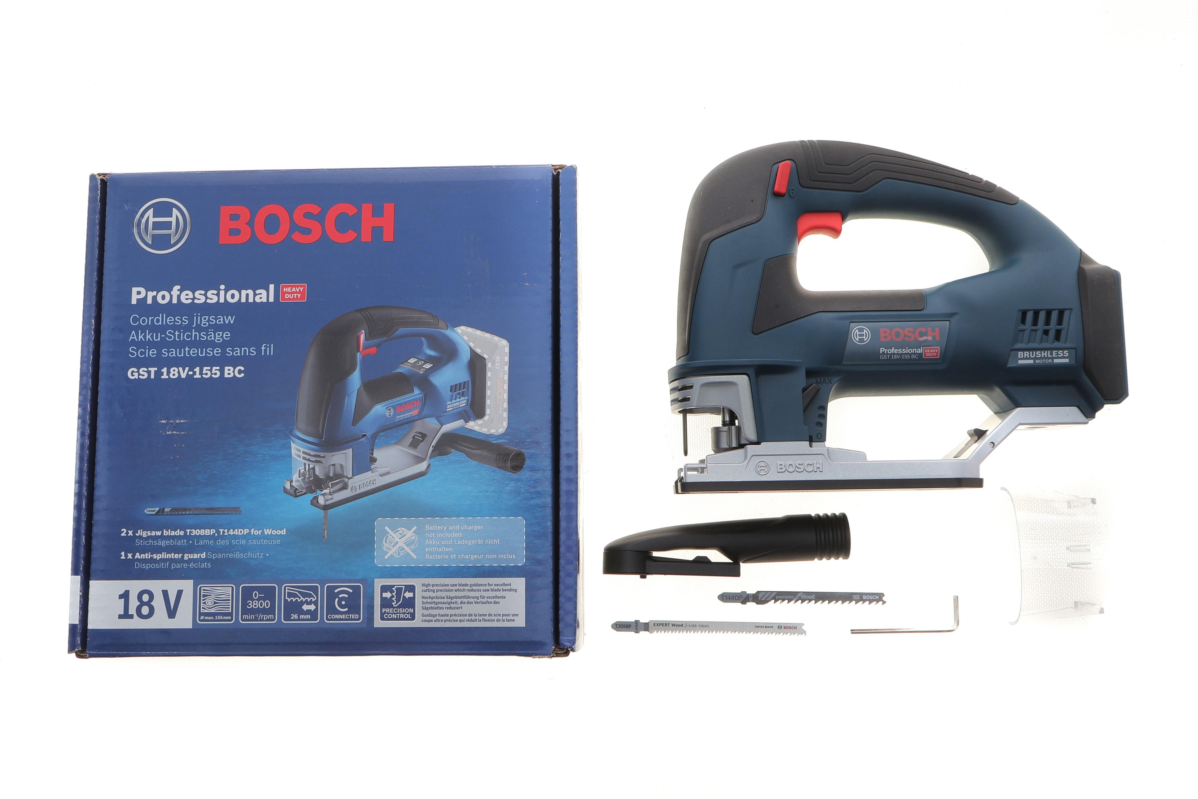 Лобзик акумуляторний GST 18V-155BC (без АКБ)