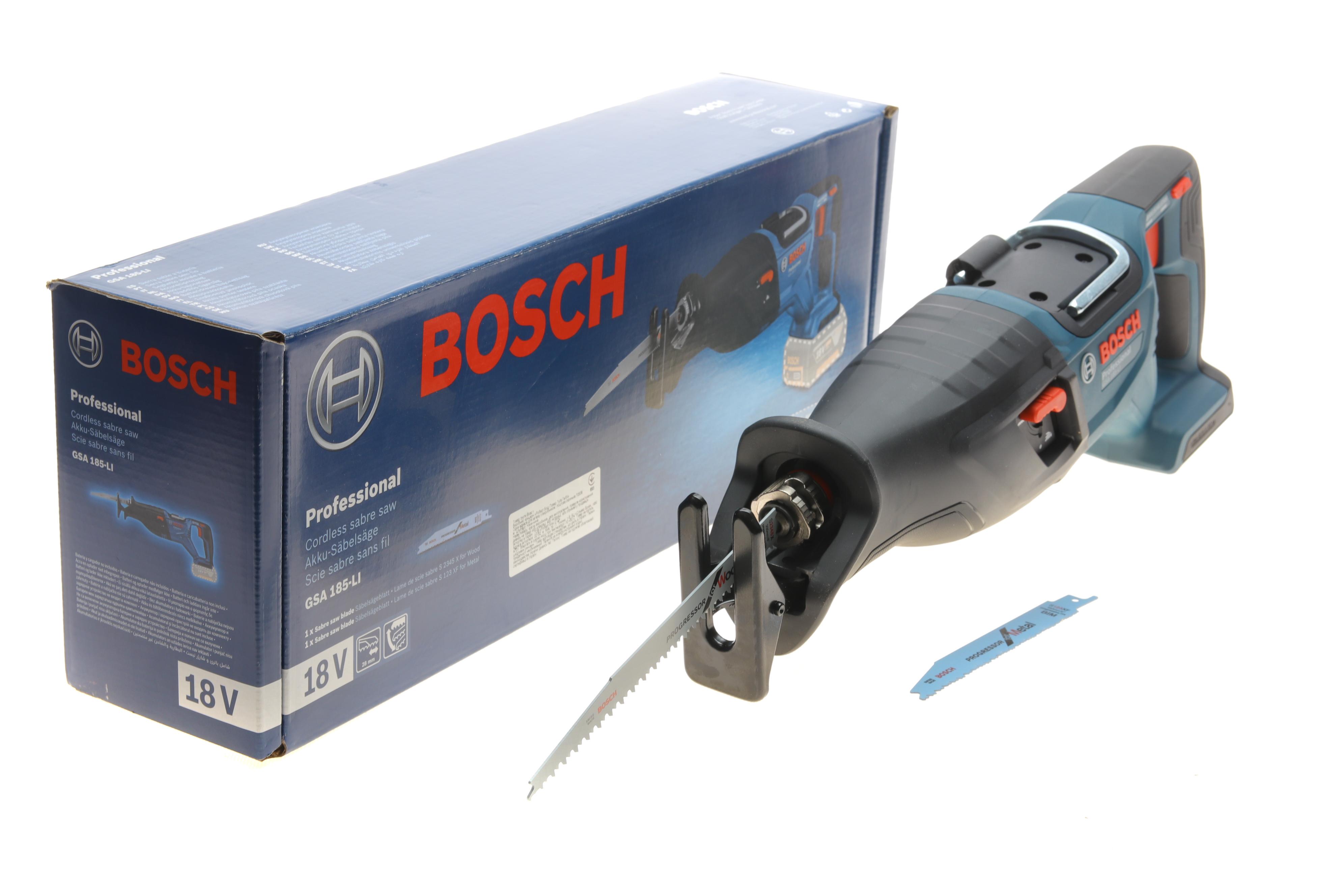 Пила шабельна акумуляторна GSA 185-LI (1100W) (+2 полотна/Без АКБ)