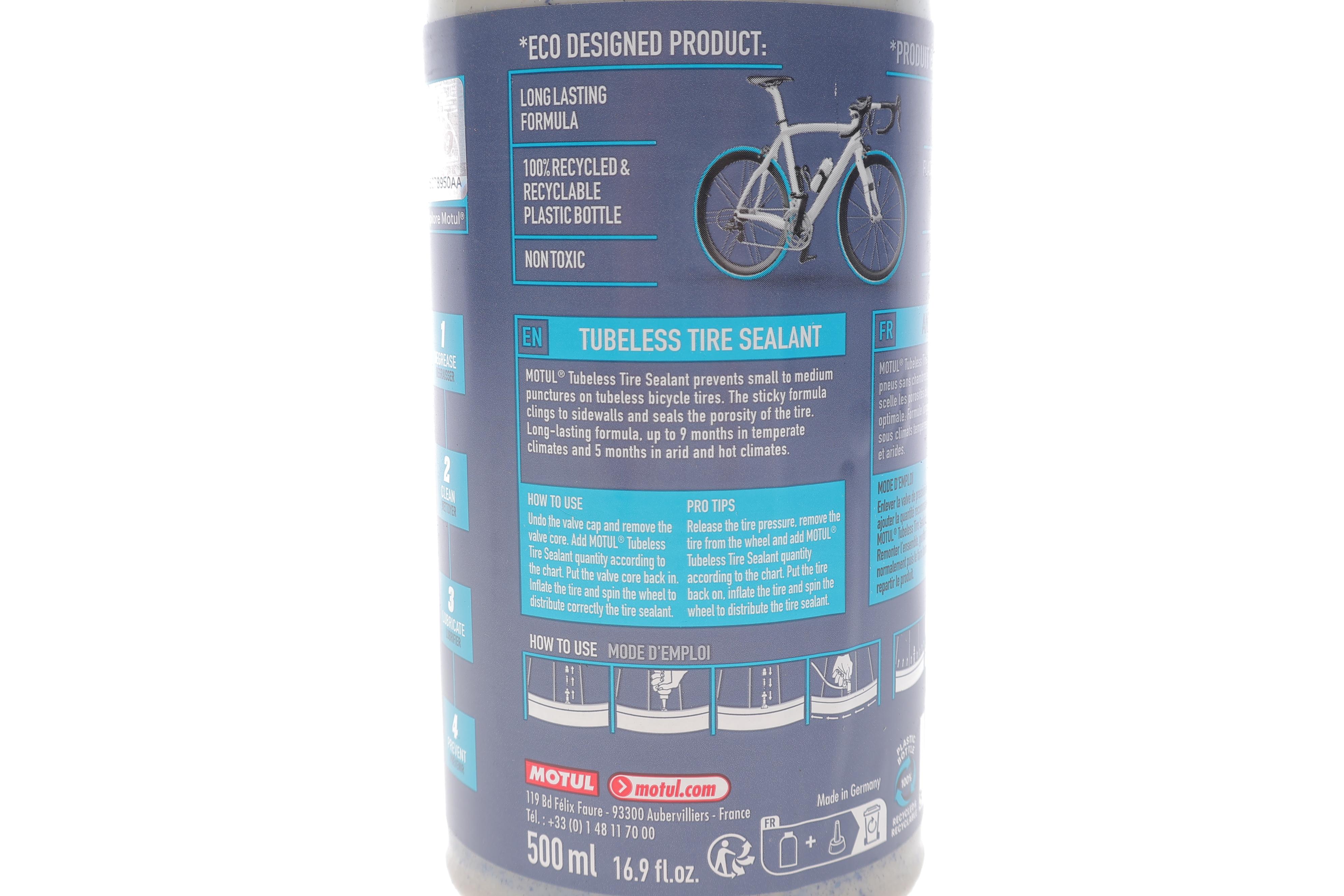 Герметик для наповнення вело шин Tubeless Tyre Sealant (500ml) (111385)