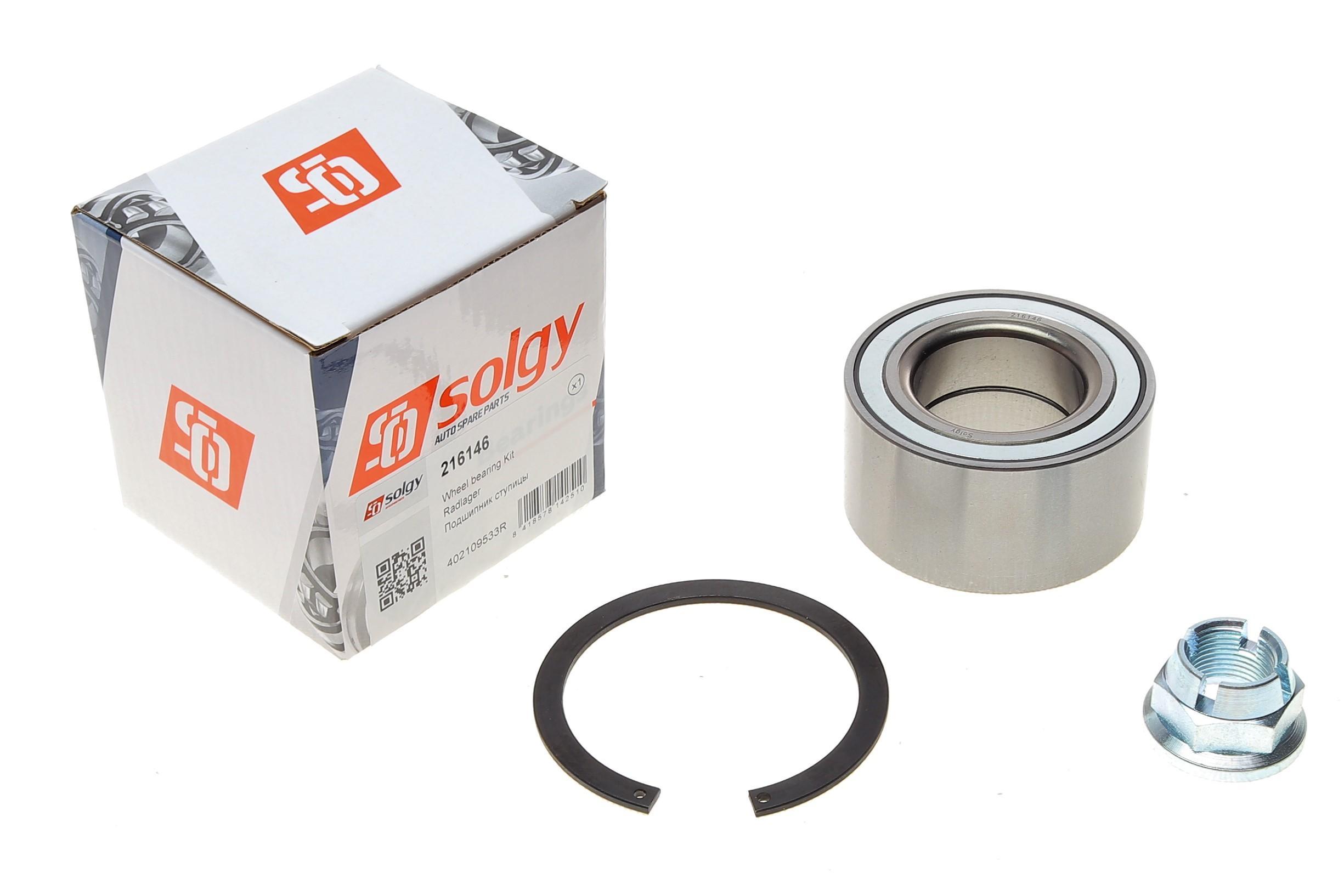 Підшипник маточини (задньої) Dacia Duster 4x4 1.5dCi/1.6 10- (42x77x39) (к-кт)