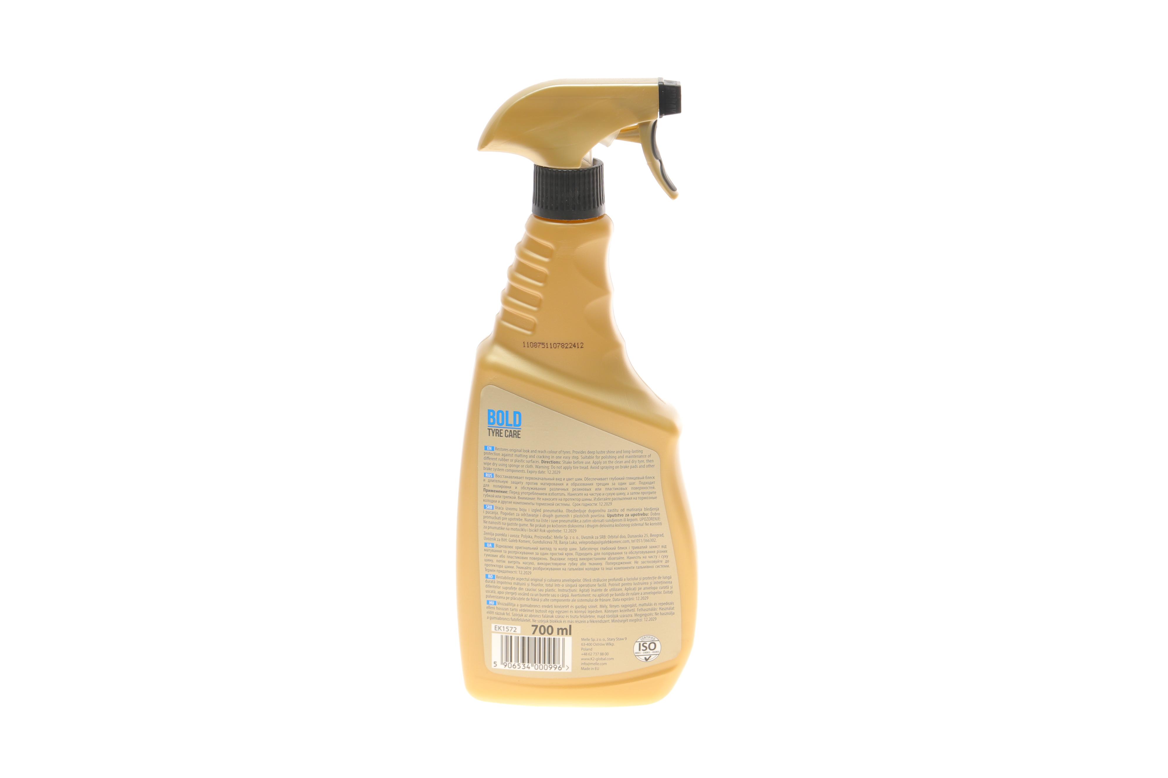 Засіб для догляду за шинами Bold Atom  (700ml)