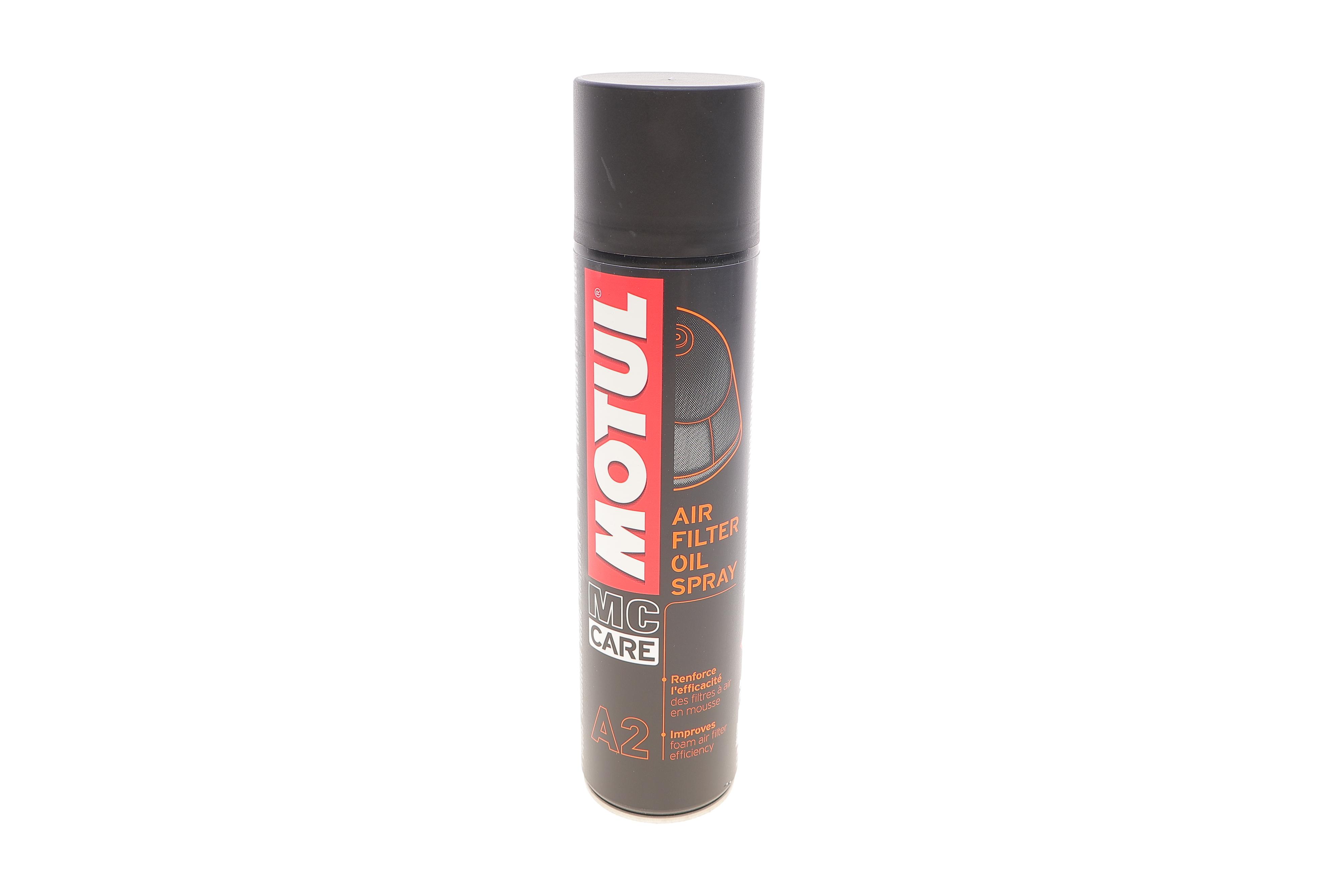 Засіб для догляду за поролоновими фільтрами мотоциклів Motul A2 Air Filter Oil Spray (400 мл) 10298