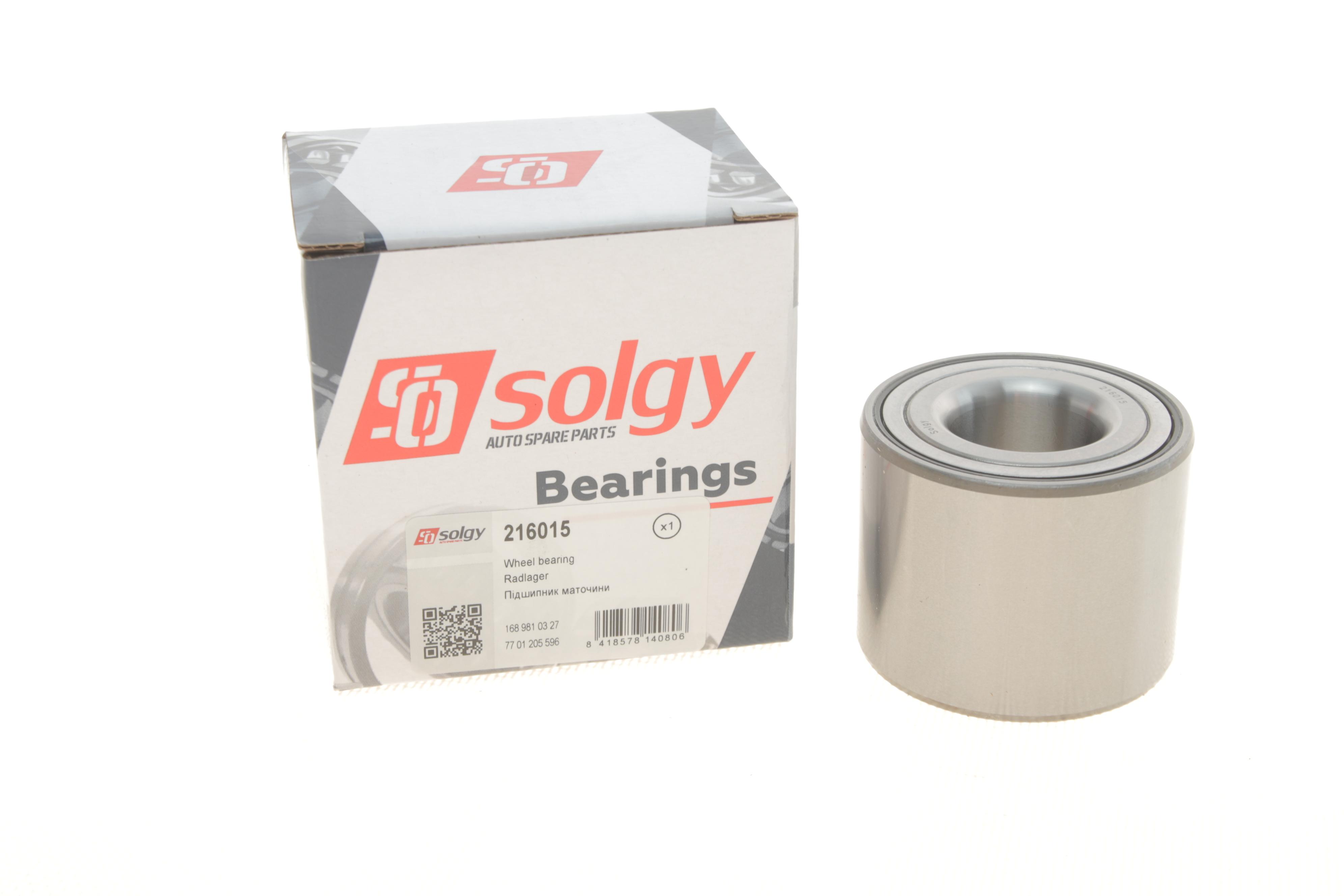 Підшипник маточини (задньої) Renault Kangoo (25x55x43)