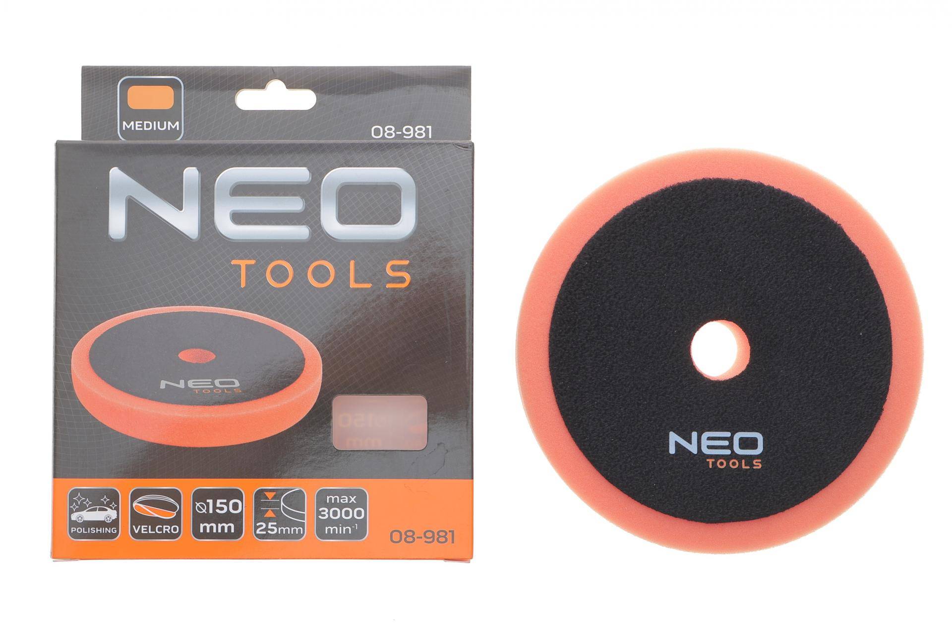 Губка для полірування (150x150x25mm) (середня)