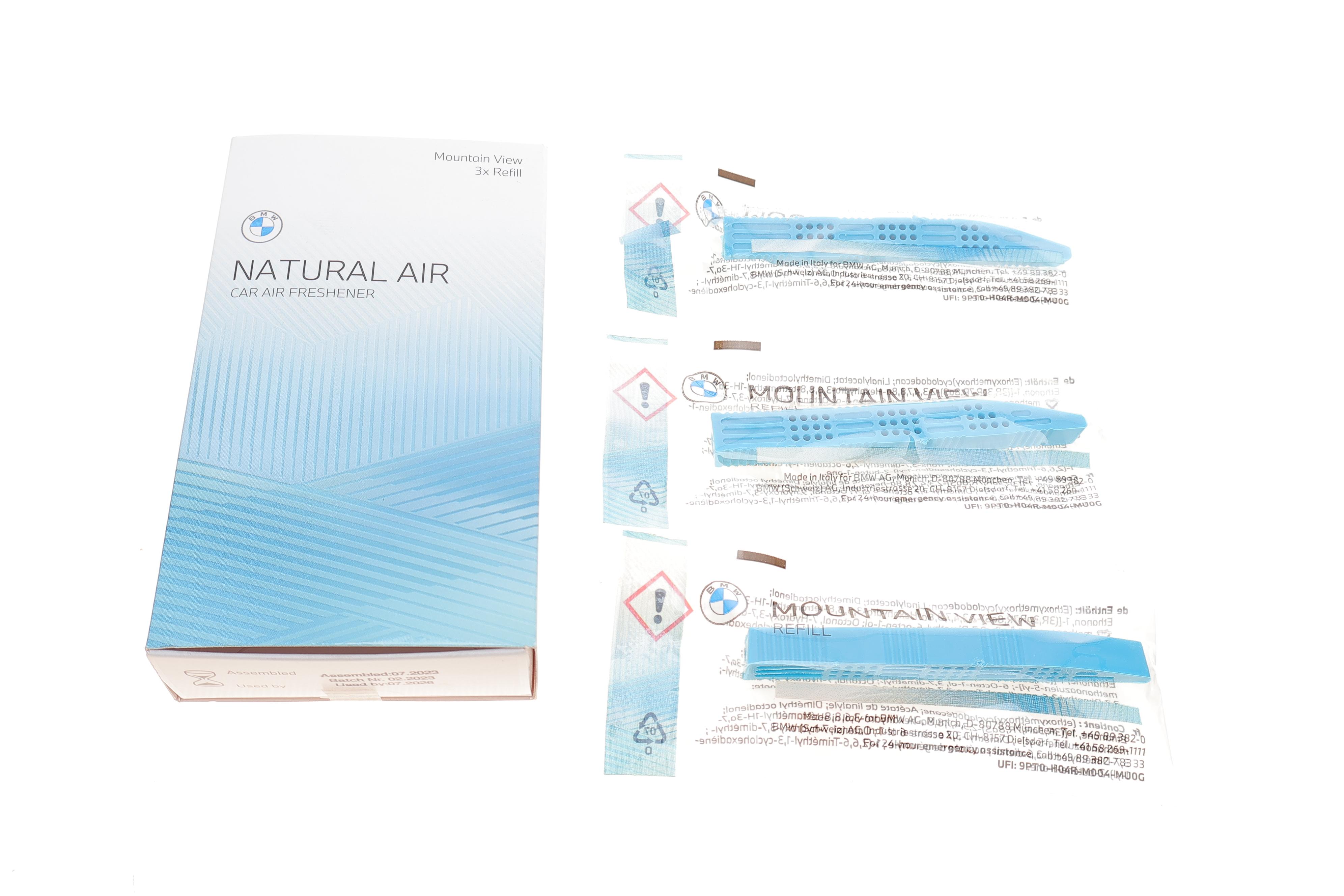Освіжувач повітря (к-кт) BMW Natural Air Mountain (змінні палички)