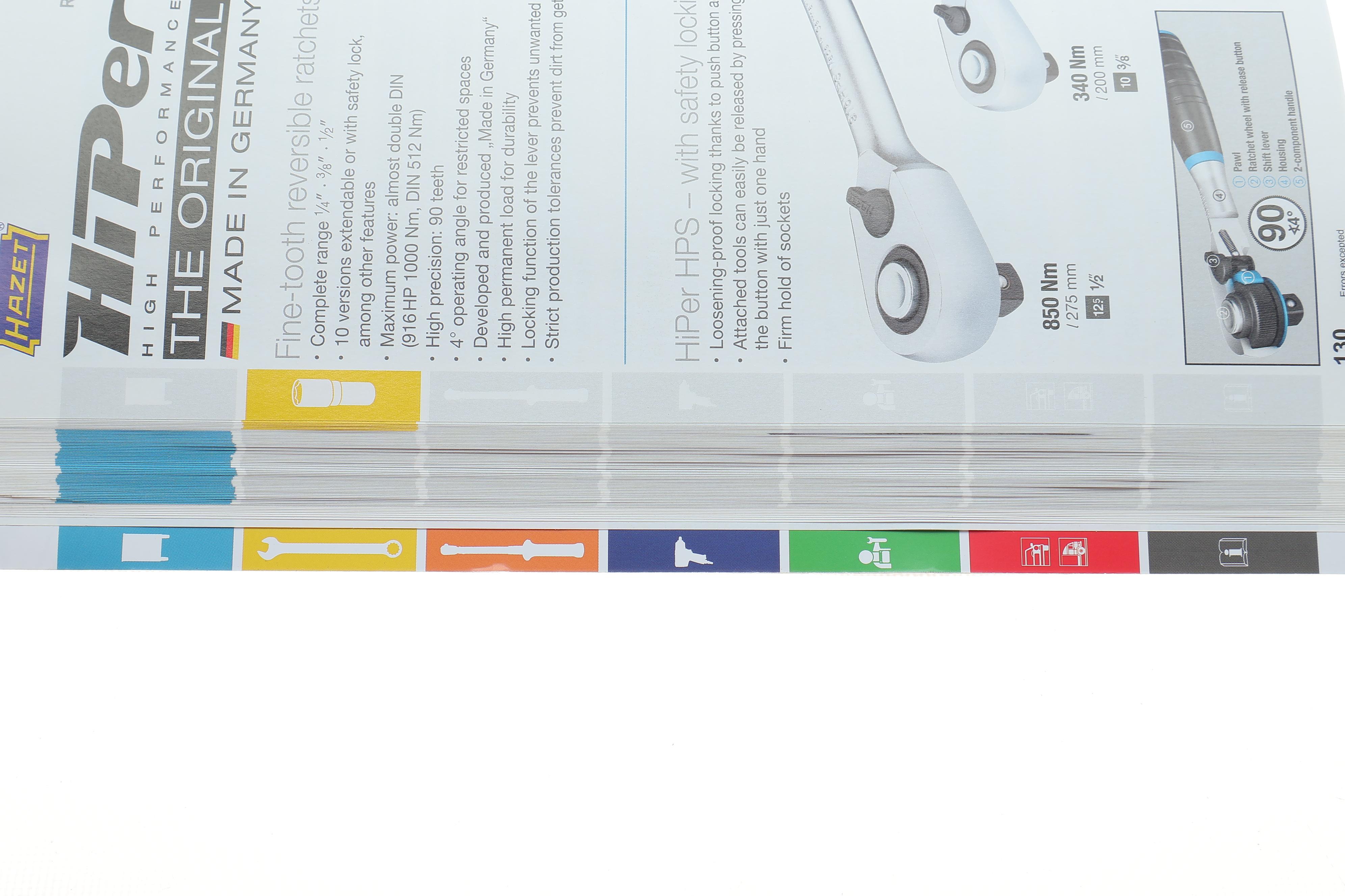 Каталог товарів HAZET 2024 (Eng)