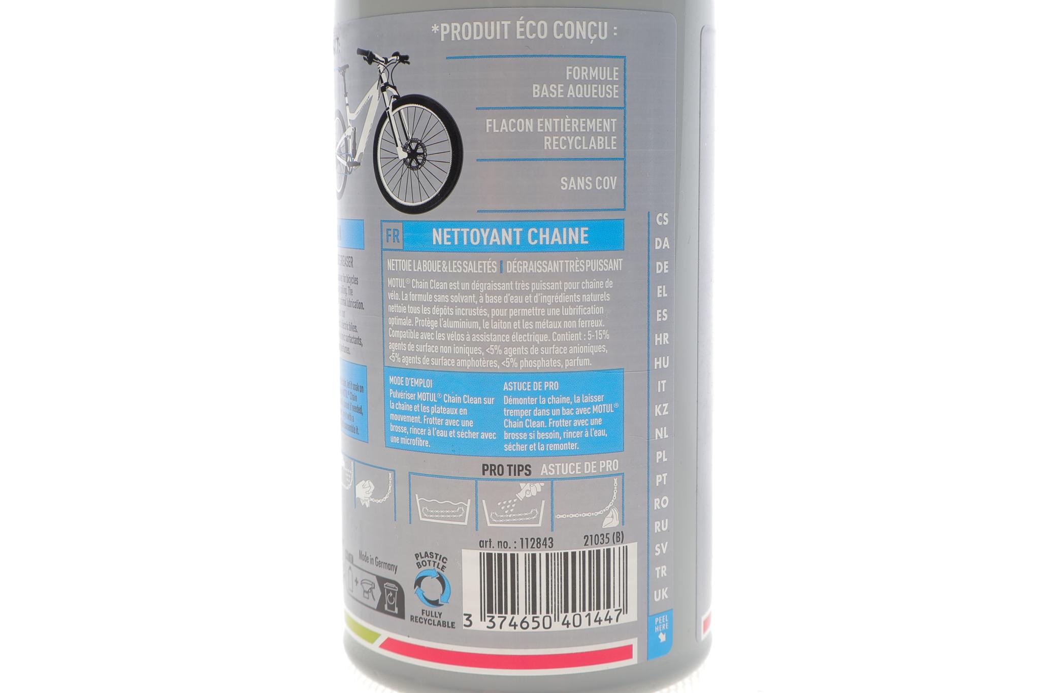 Засіб для очистки велоланцюгів Chain Clean Bike Care Off Road (500ml) (112843)