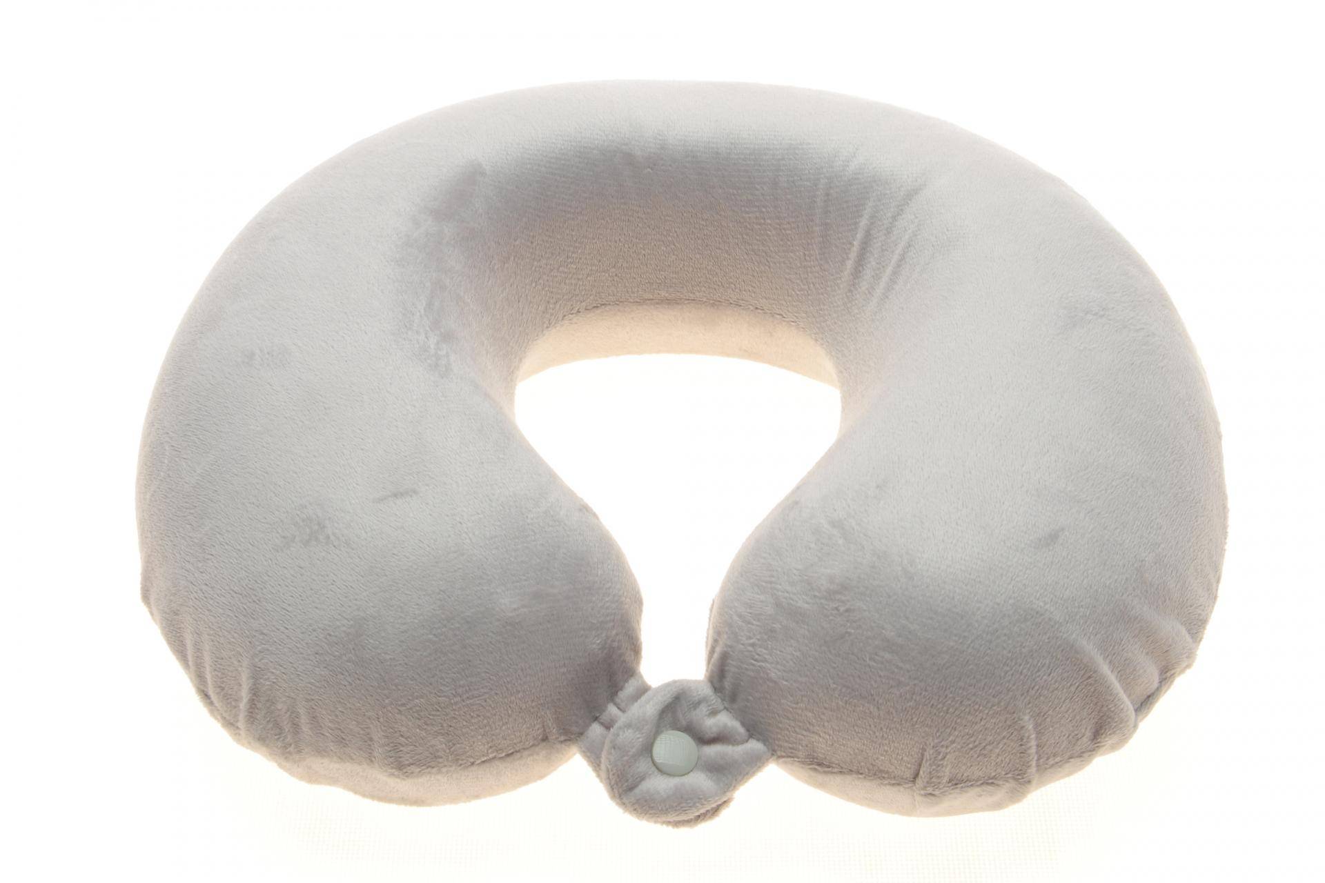 Подушка для подорожей Neo tools (Memory Foam) (30x30x10) (сіра)