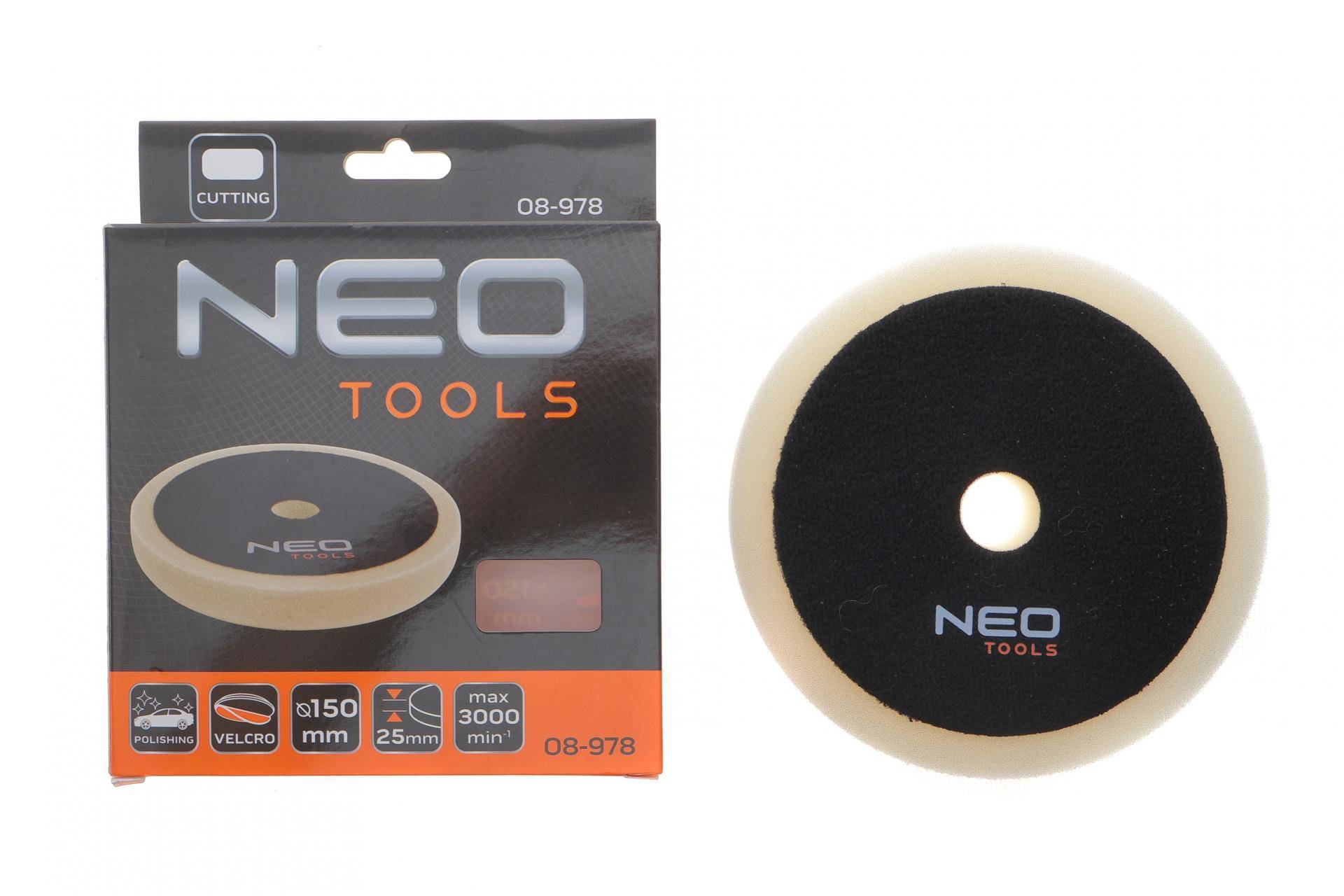 Губка для полірування (150x150x25mm) (абразивна)