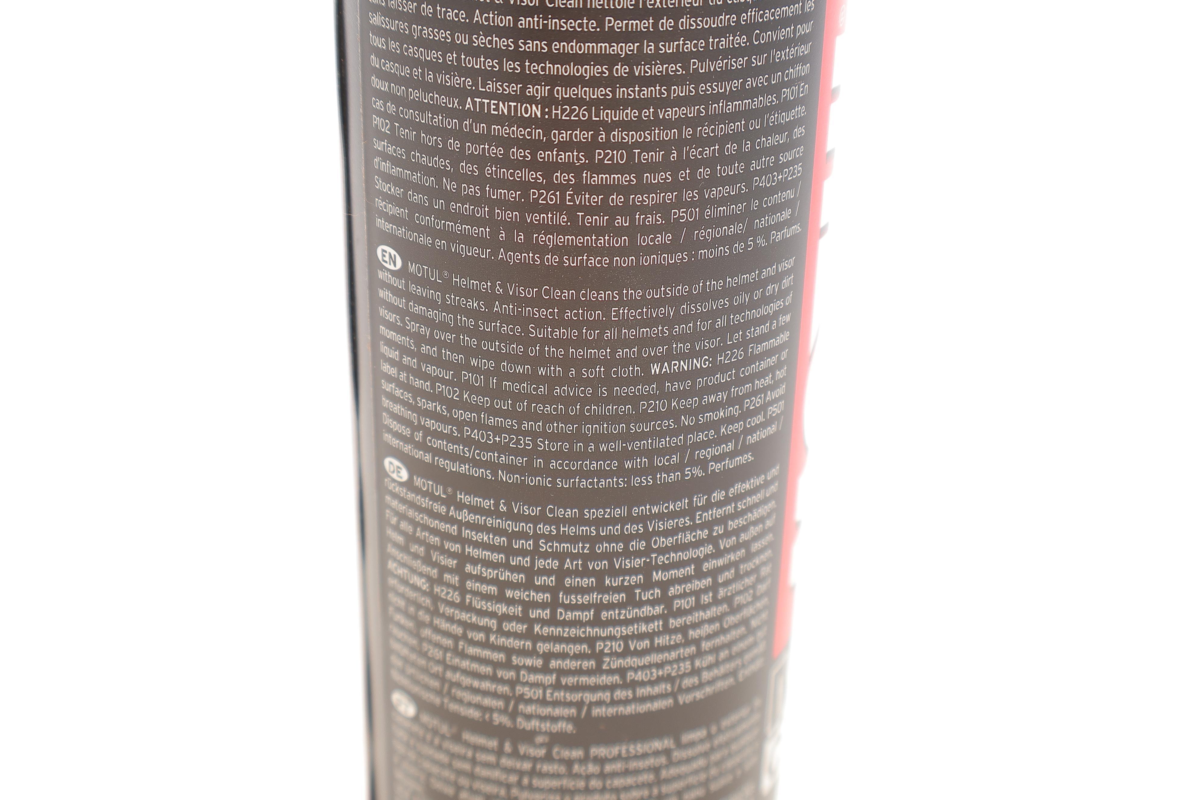 Засіб для очищення зовнішньої поверхні та скла шолома M1 Helmet & Visor Clean (250ml)