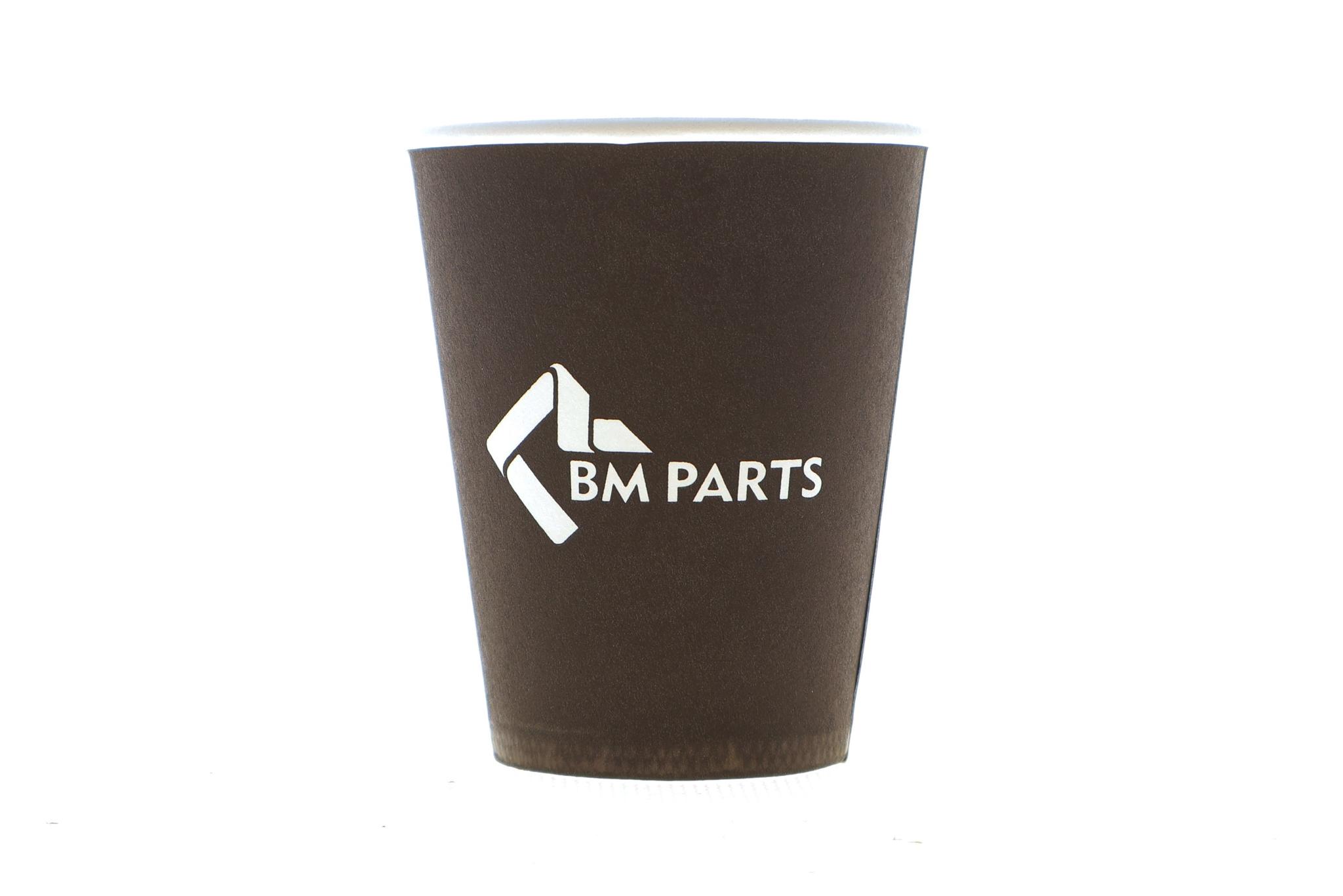 Стаканчик для кави паперовий (50 шт.) BM Parts, чорний