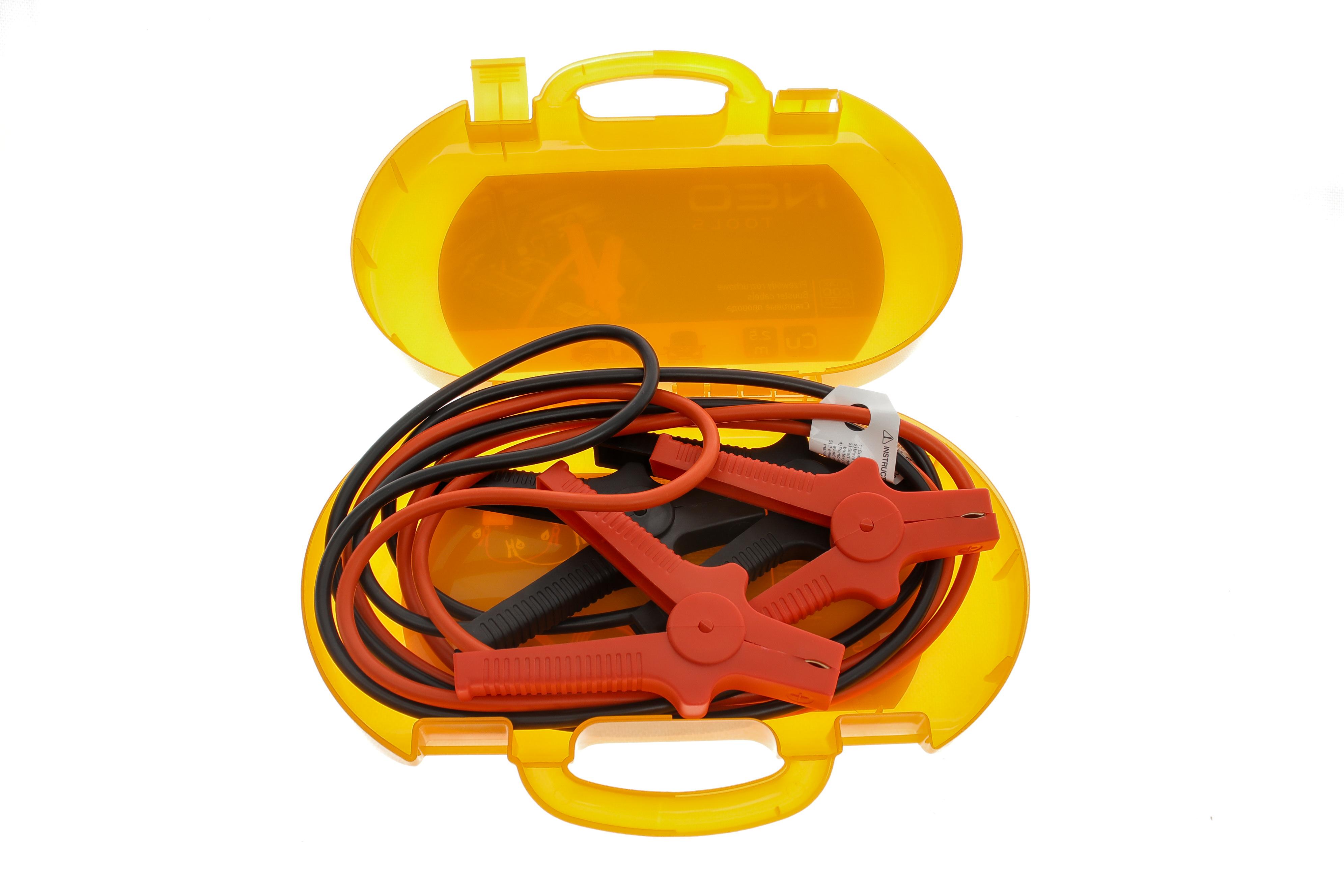 Проводи пускові 200А (2.5m) (мото)