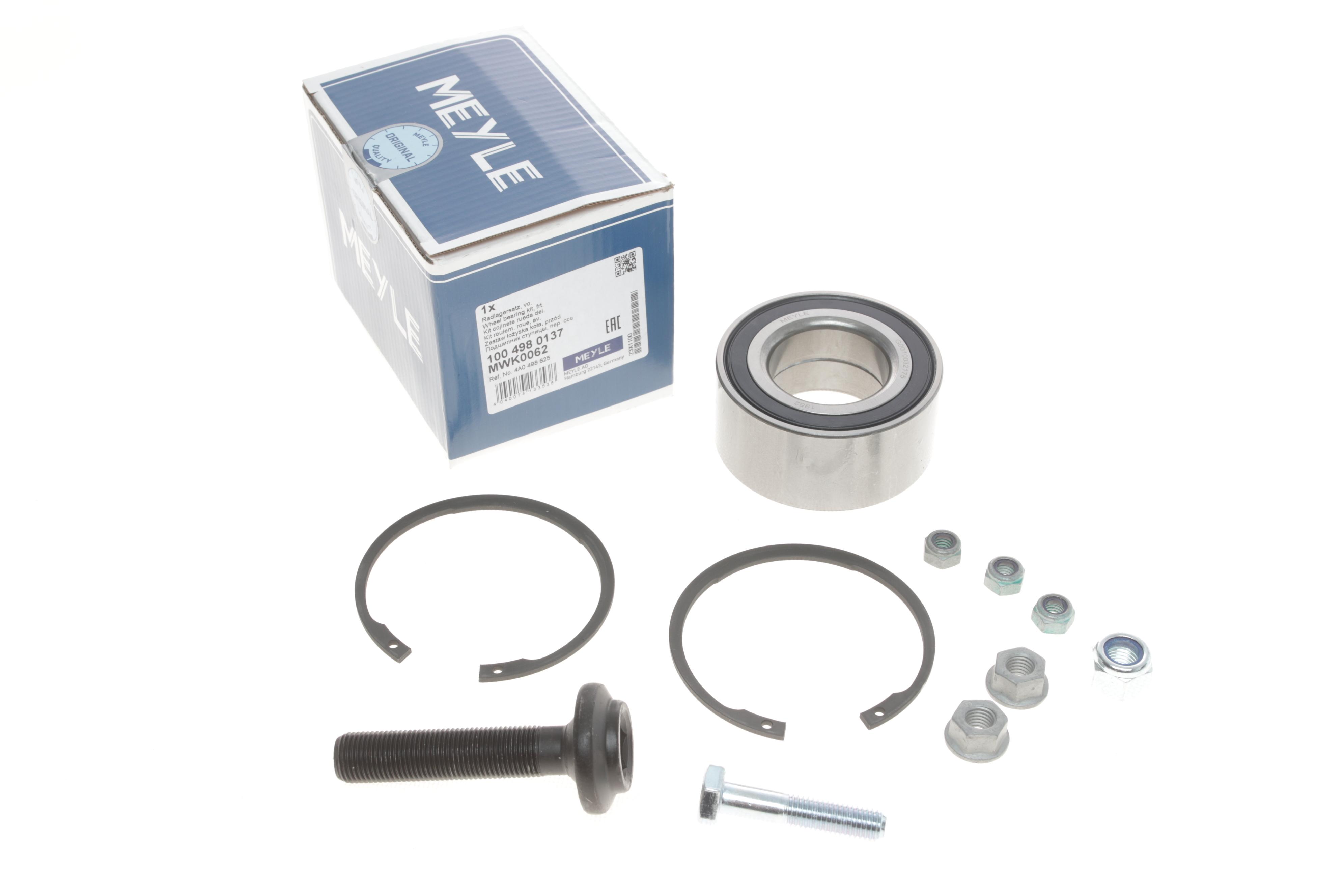 Підшипник маточини (передньої) Audi 100/200/A4/A6/Skoda SuperB I/VW Passat .88-08 (43x82x37) (к-кт)