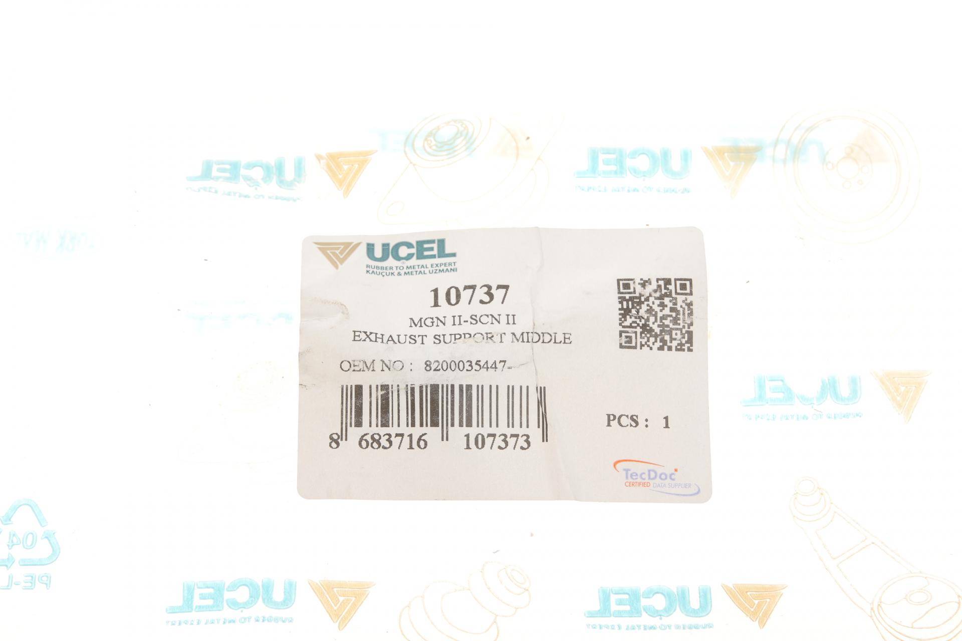 Кронштейн кріплення глушника (середній) Renault Megane/Scenic 03-