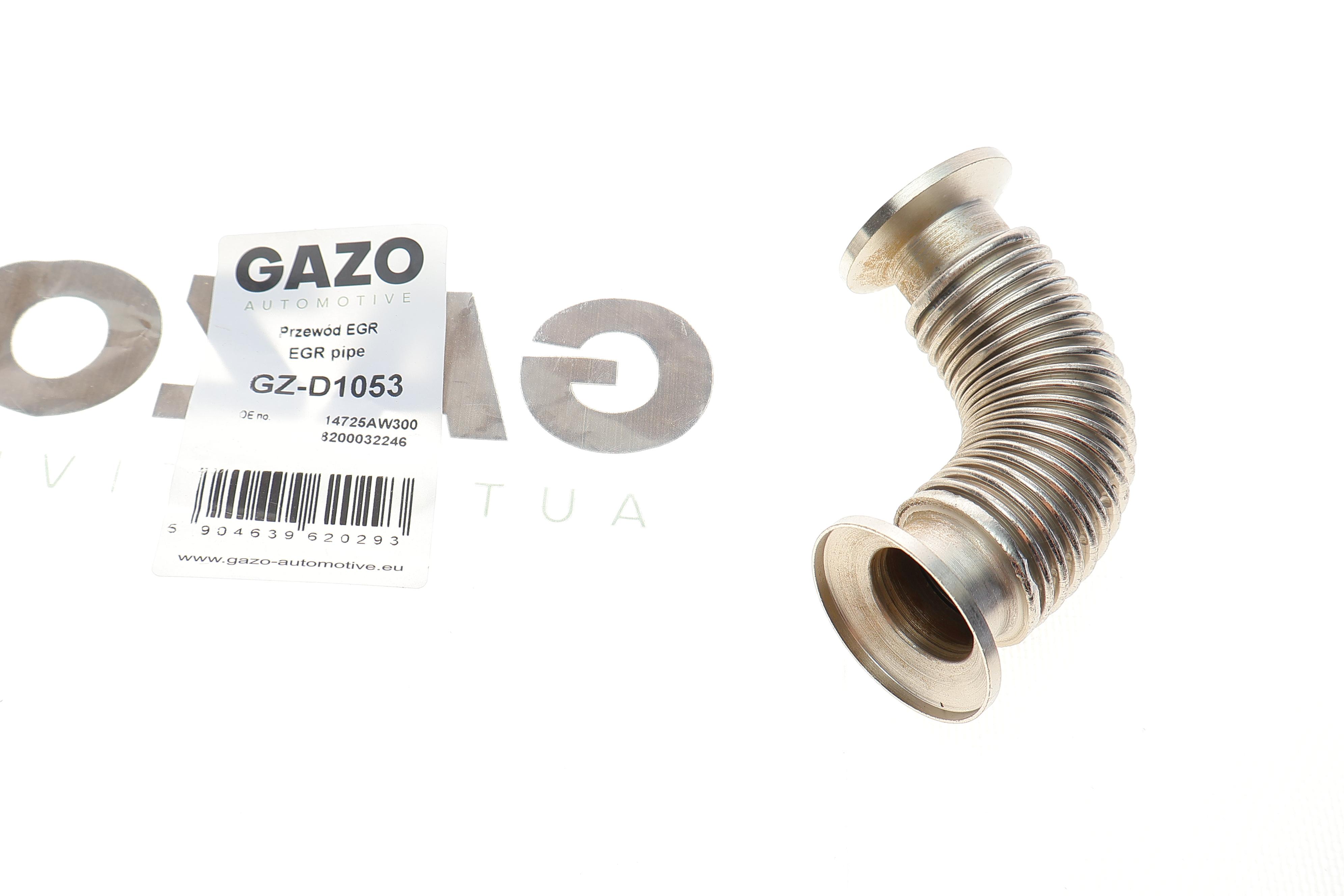 Трубка рециркуляції ВГ Nissan Primera/Renault Espace/Megane II 1.9 dCi 02-