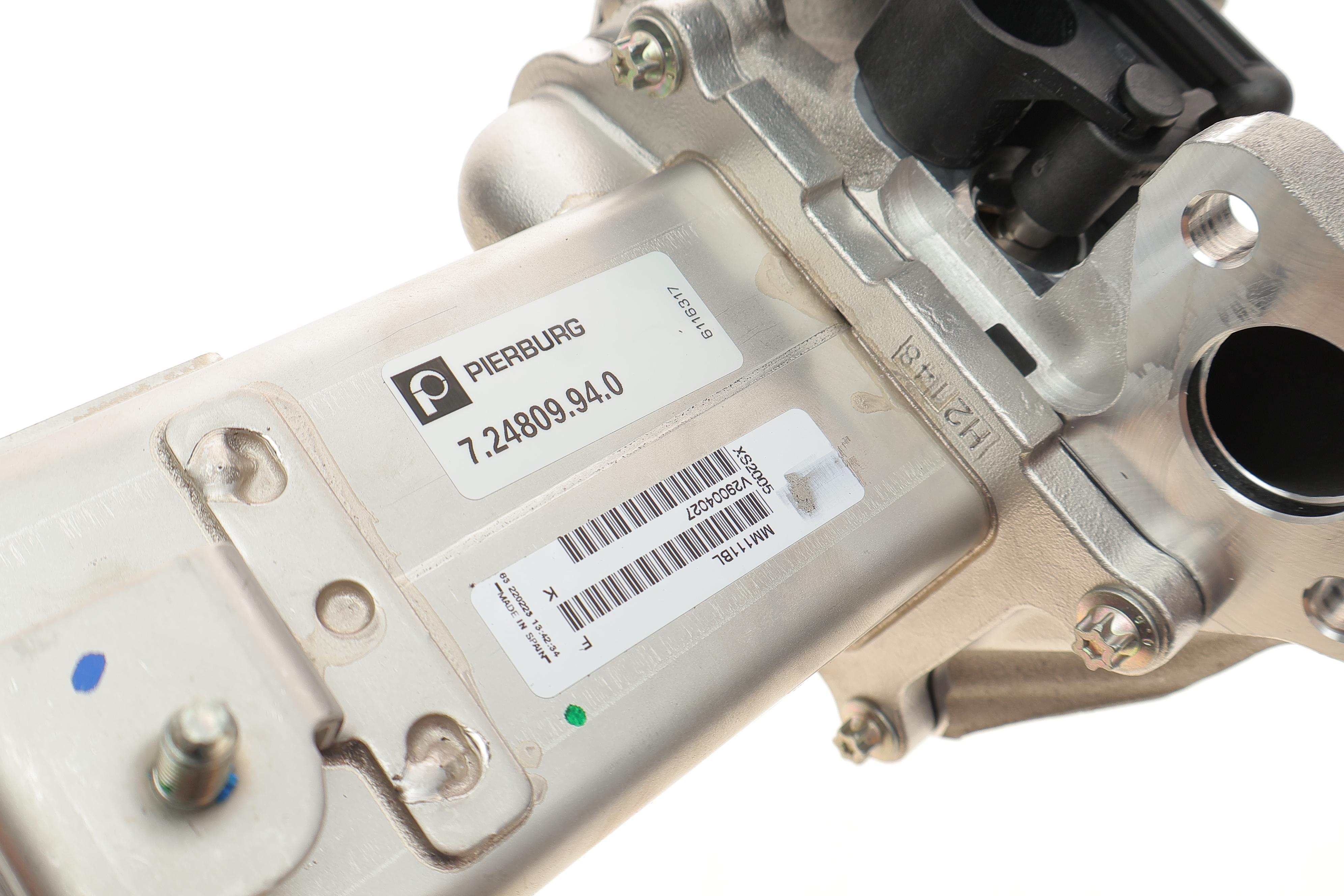 Радіатор рециркуляції ВГ з клапаном EGR Citroen Jumpy/Peugeot Expert 2.0 HDi 10-