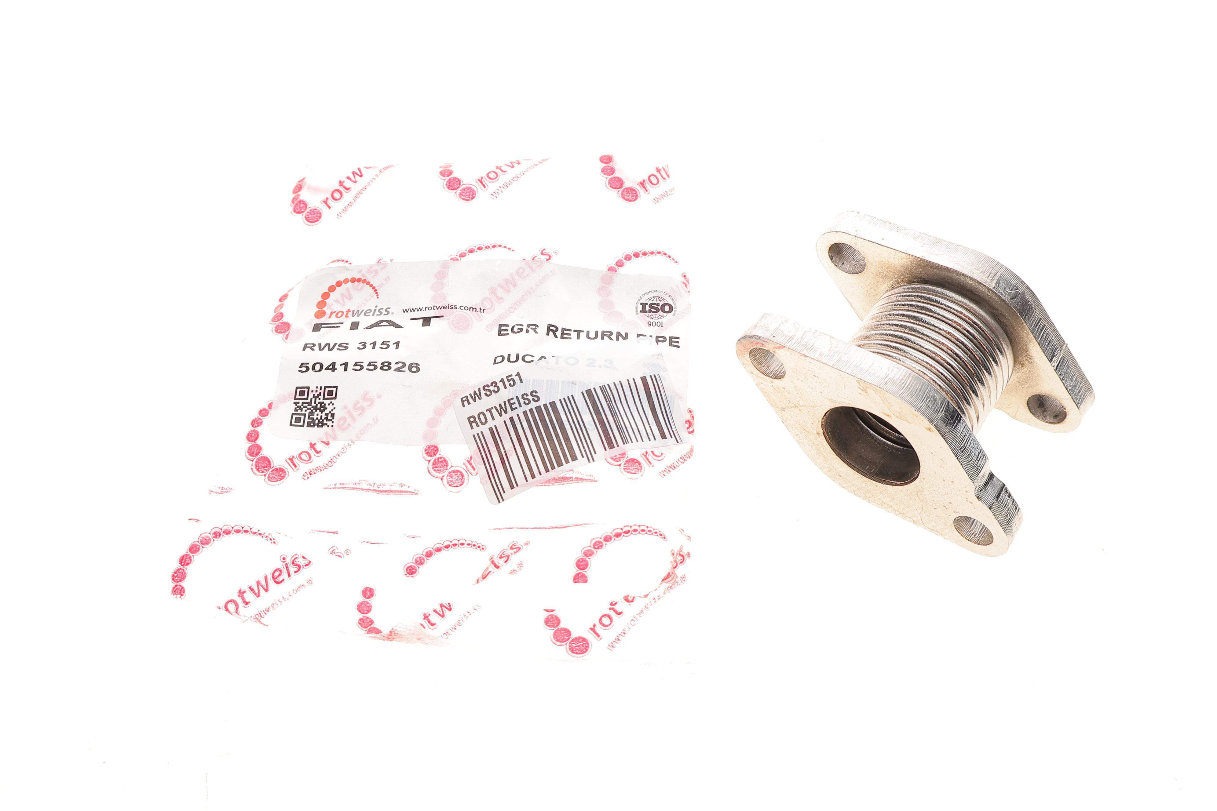 Трубка клапана EGR Fiat Ducato 2.3 JTD 06-