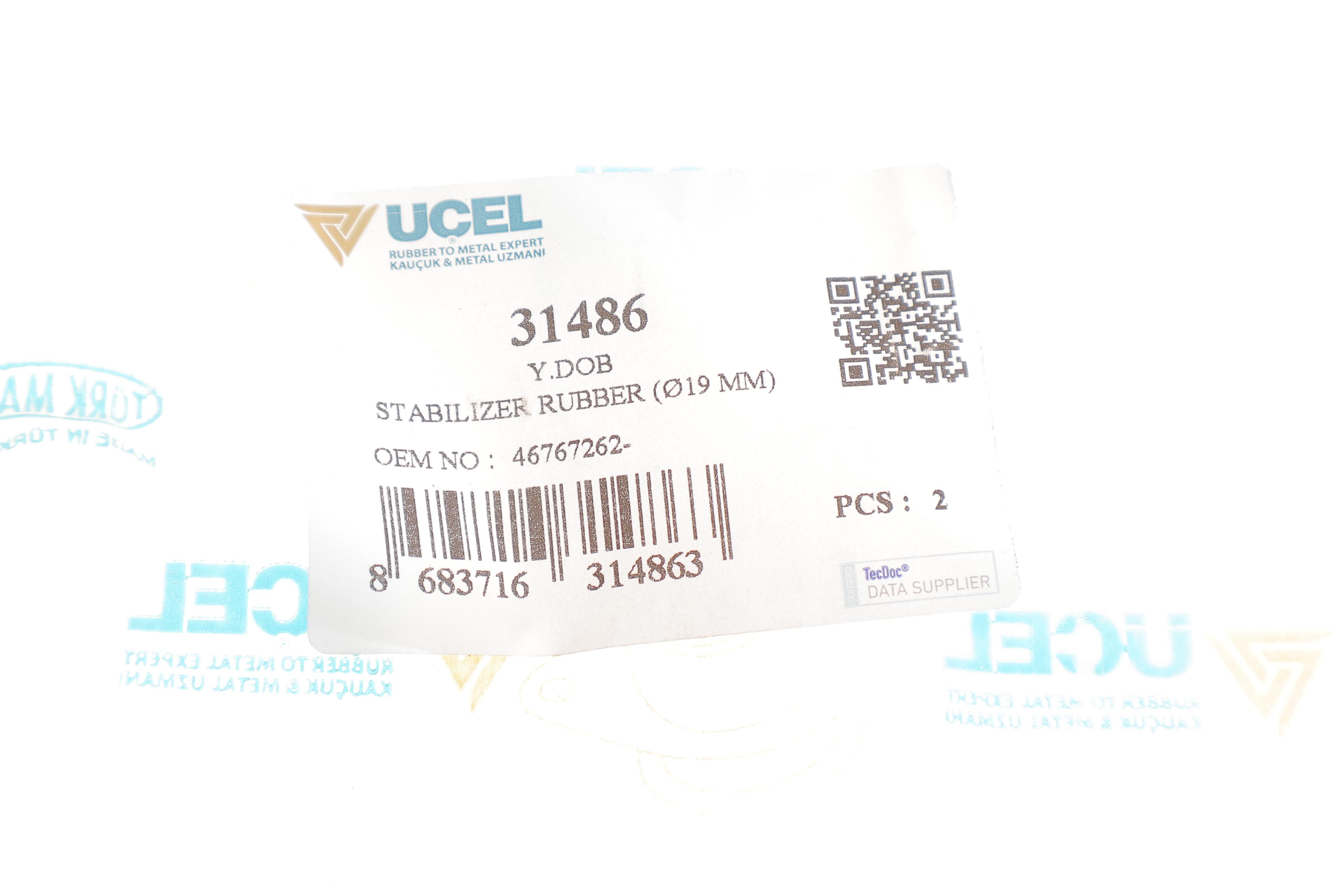 Втулка стабілізатора (заднього) Fiat Doblo 01-