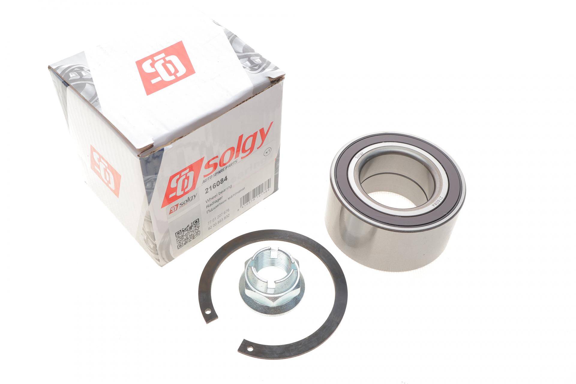 Підшипник маточини (передньої) Renault Megane II (42x77x39) (к-кт)