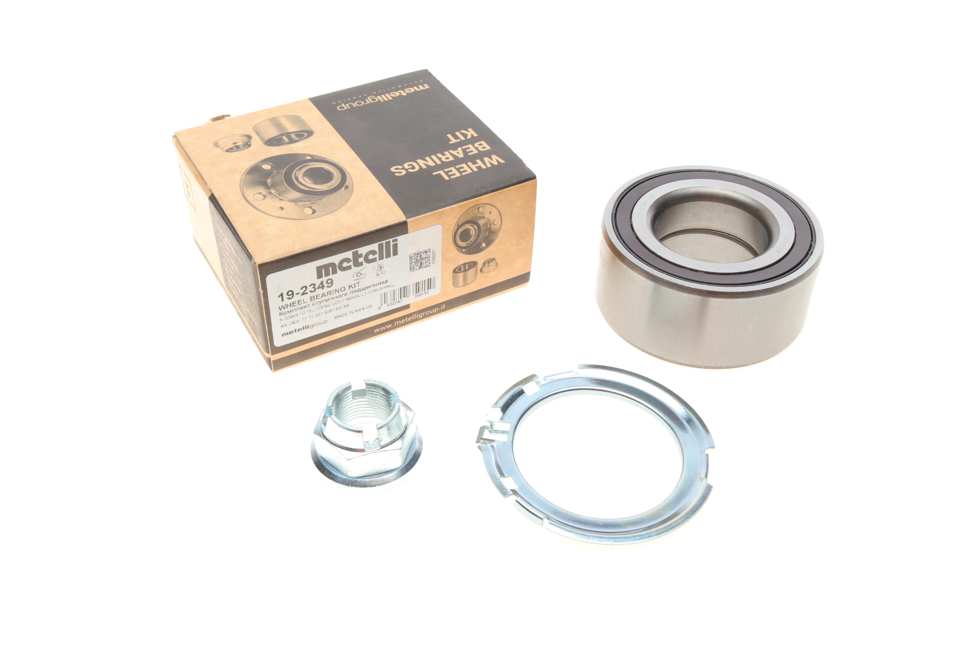 Підшипник маточини (передньої) Renault Trafic/Opel Vivaro/Nissan Primastar 01- (45x88x39)(+ABS)